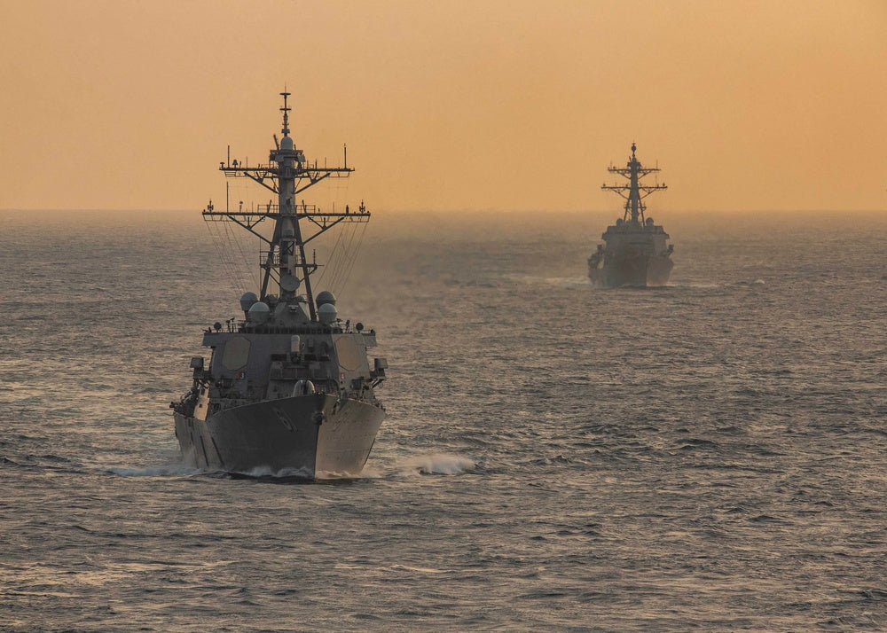 US Navy ship shoots down drone from Yemen, officials say