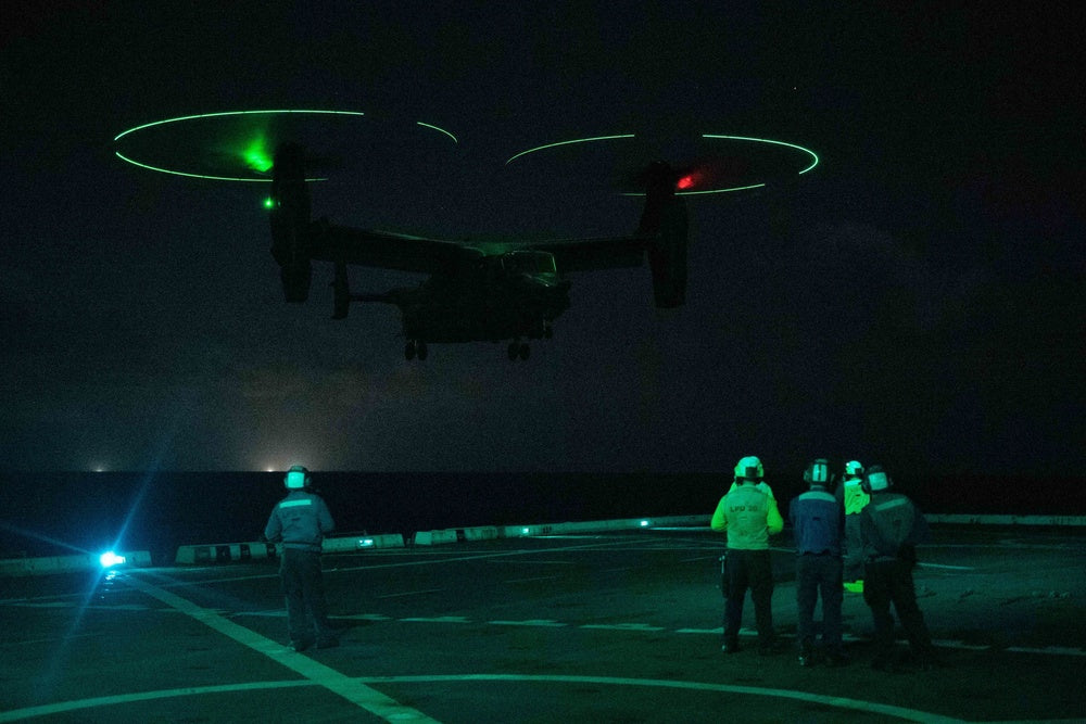 Remains of five crew found after US Osprey aircraft crashes off Japan, US Air Force says