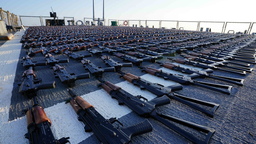 US sends Ukraine seized Iranian weapons meant for Houthis