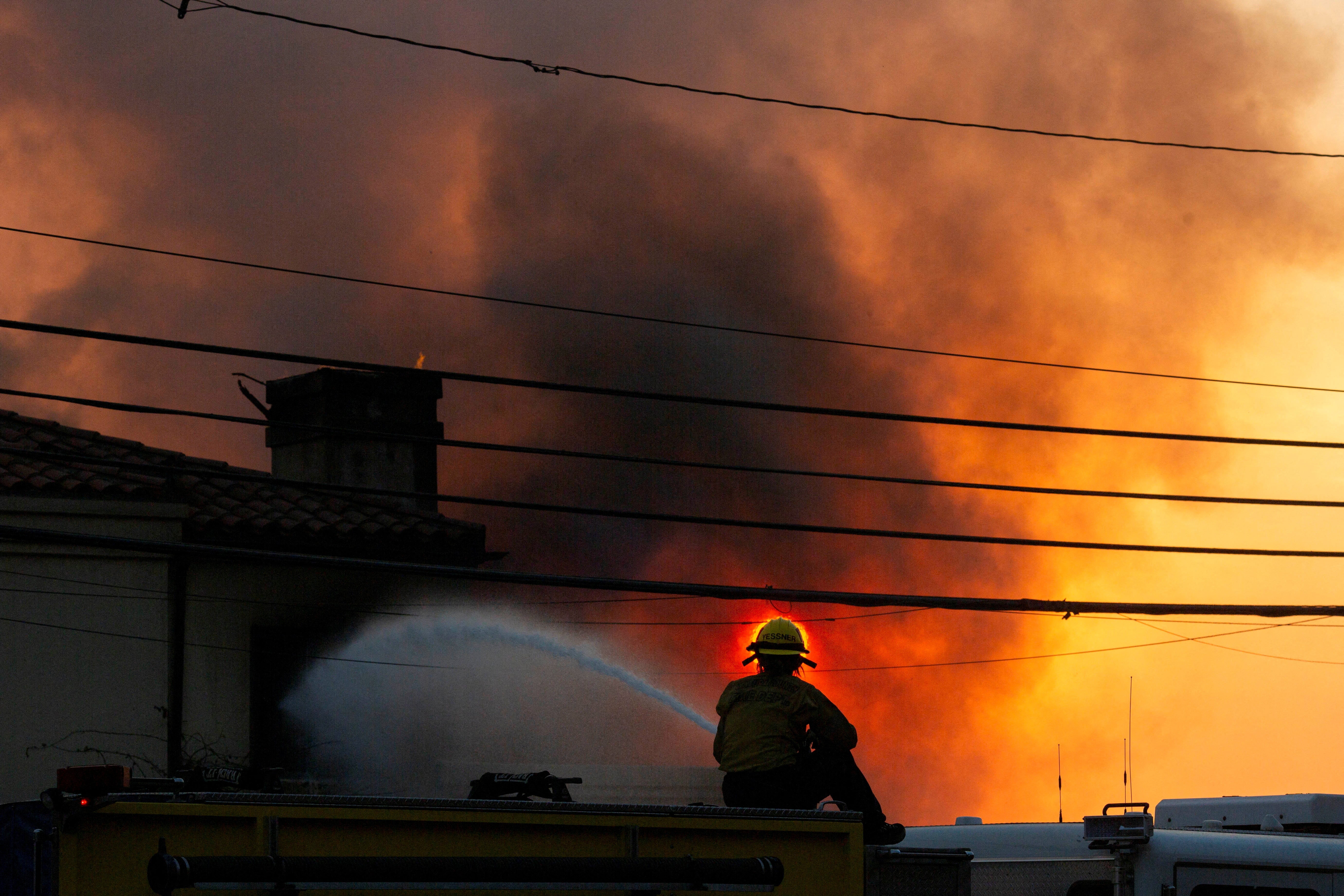 Winds pick up in California, threatening to stoke LA wildfires anew