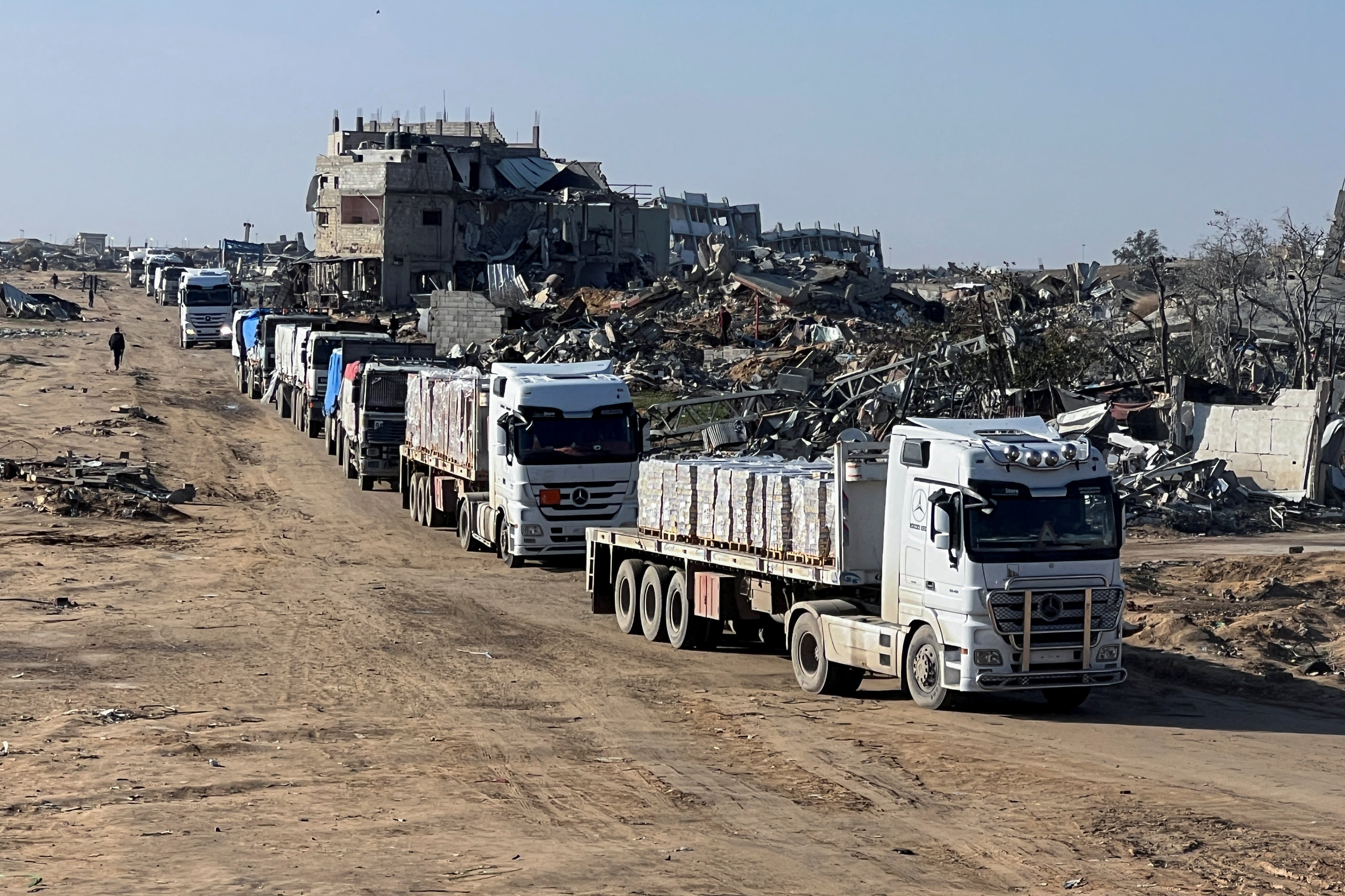Gaza aid stockpiles limited after Israel cuts flows, aid groups warn