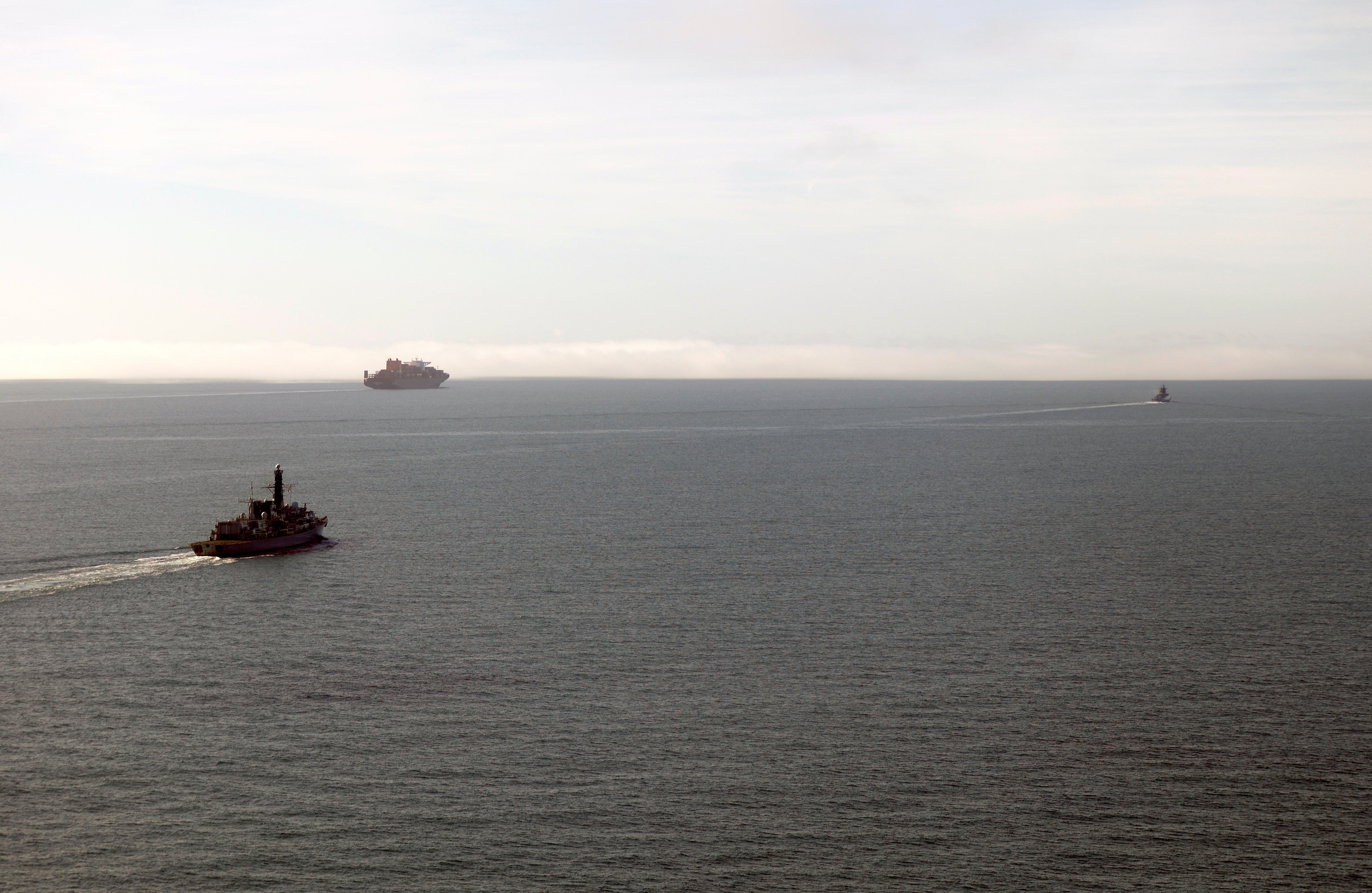 UK's Royal Navy monitors Russian warship sailing through English Channel