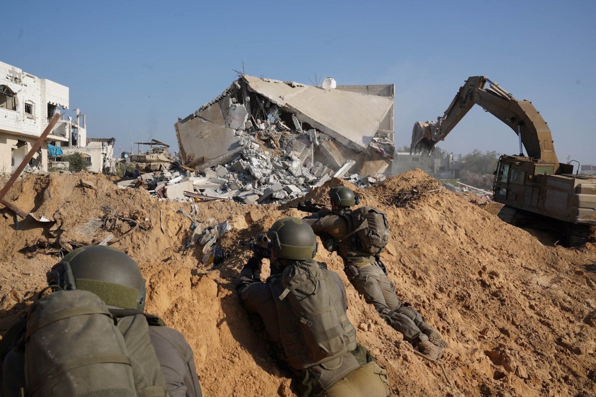 15 Gaza rescue workers killed by Israeli troops found in shallow mass grave, UN officials say