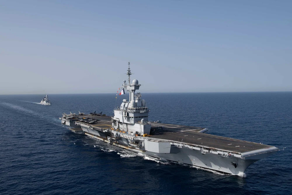 France moves aircraft carrier to Red Sea with eye on Hormuz mission