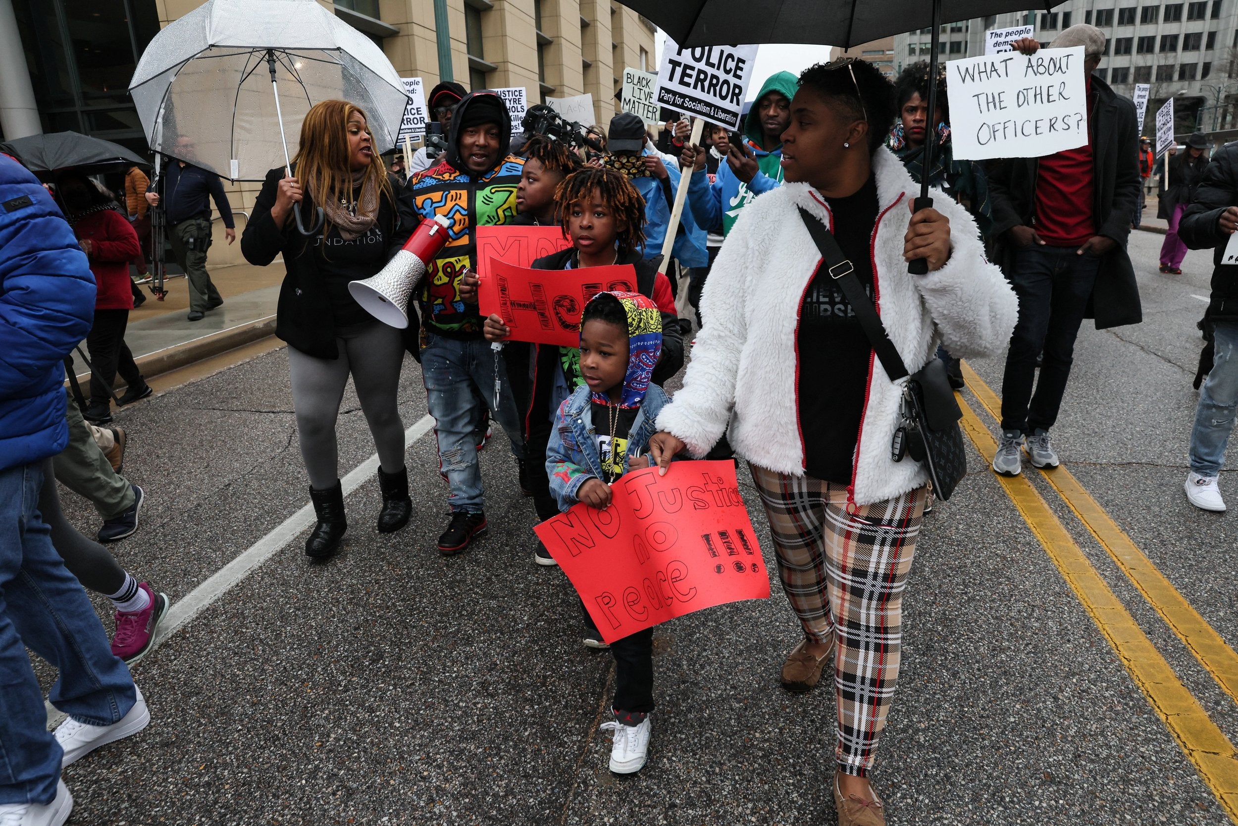 Memphis disbands police unit after fatal beating as protesters take to streets