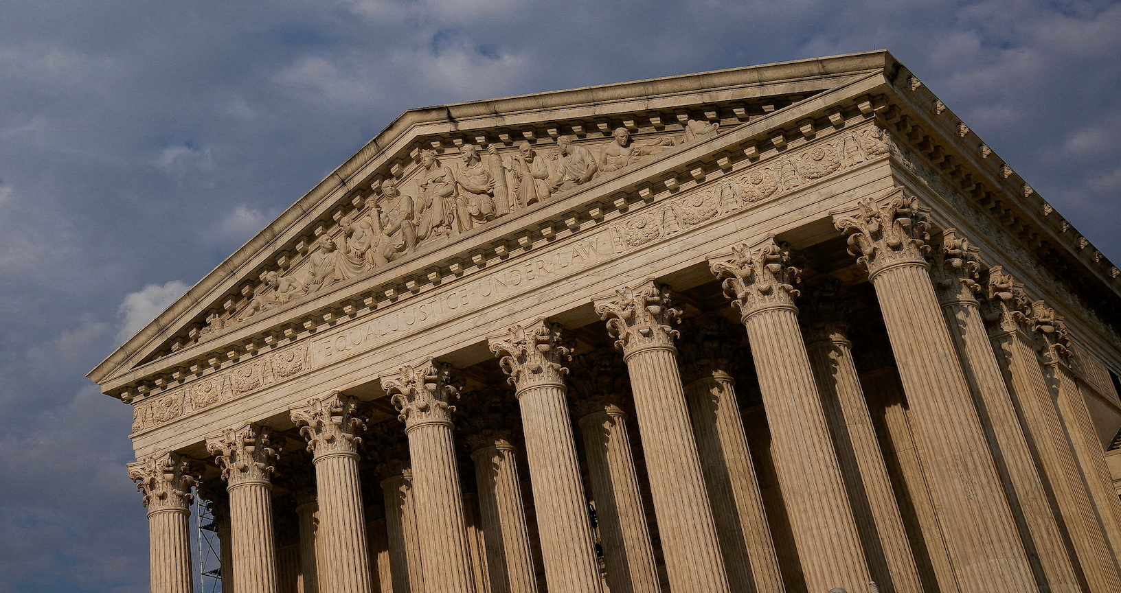 The U.S. Supreme Court building is seen in Washington, U.S