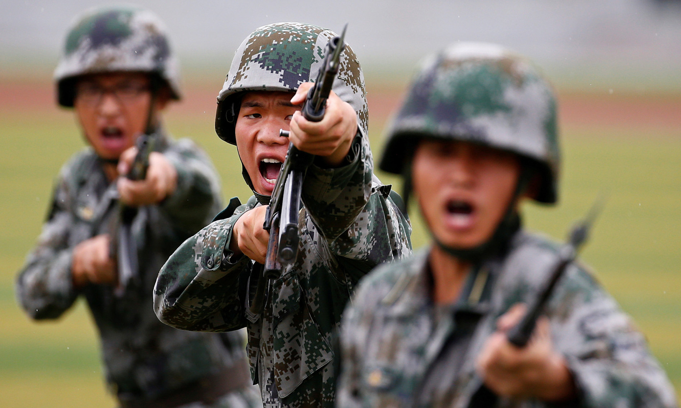 Chinese People's Liberation Army soldiers
