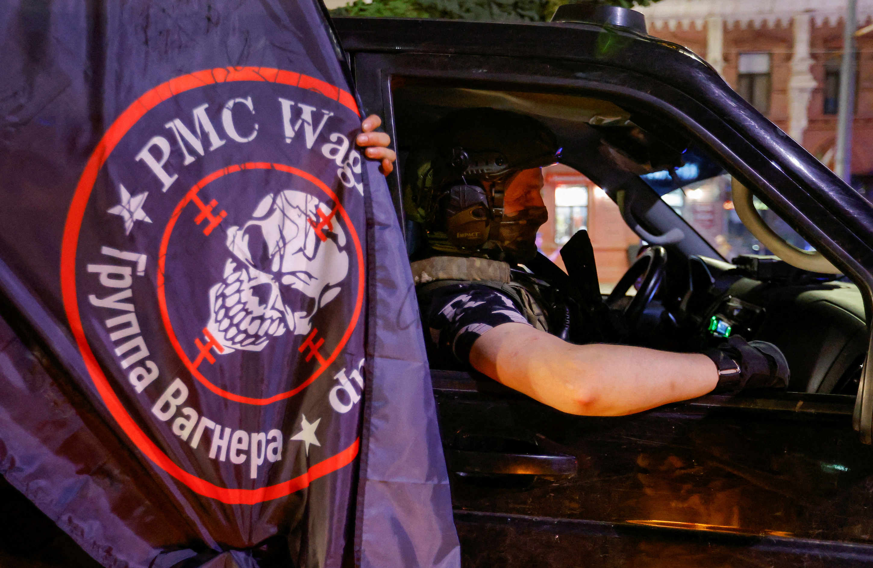 Wagner channels say Russian arrested in Finland is a top fighter with neo-Nazi background