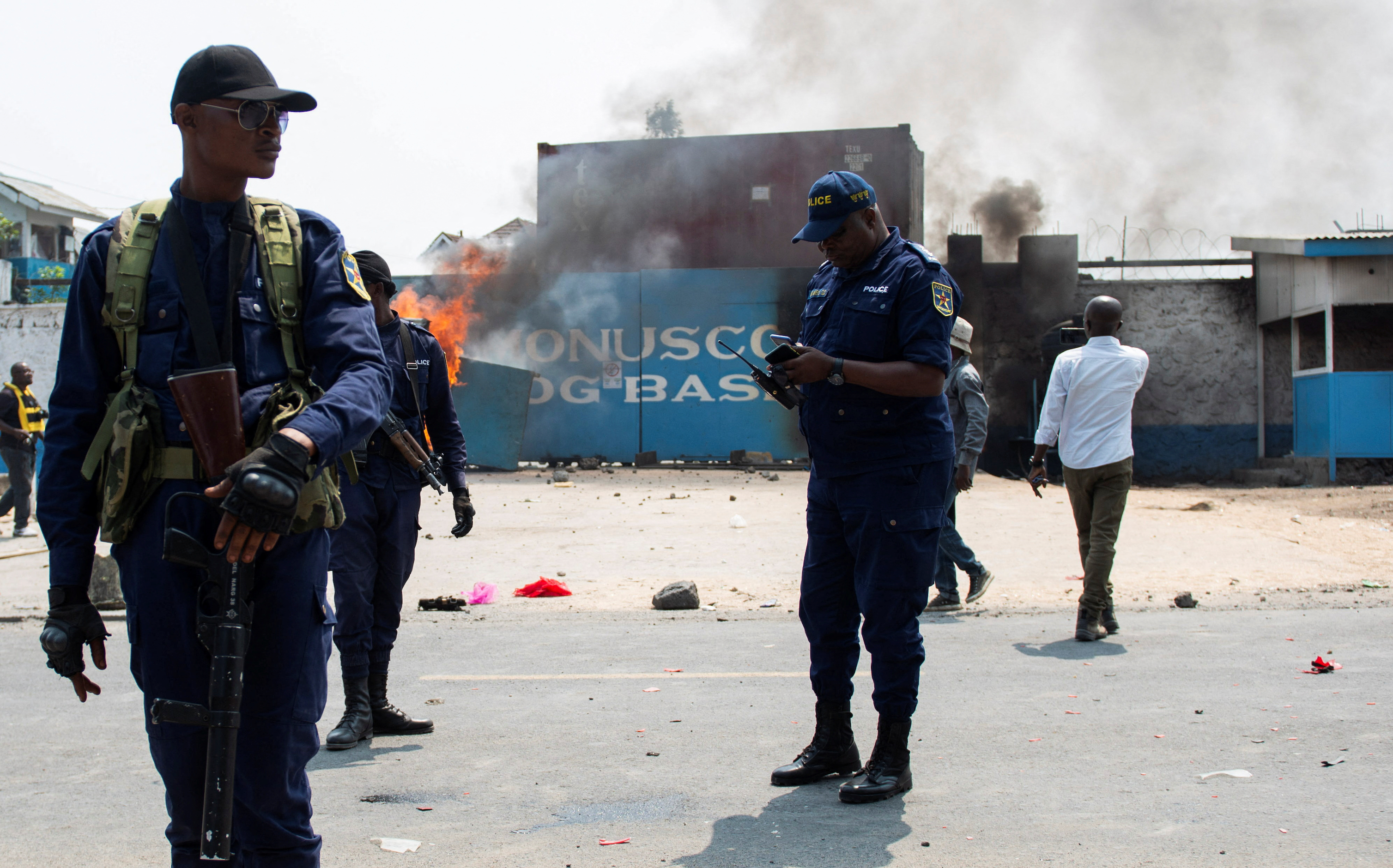 Over 40 killed in east Congo after crackdown on anti-UN protest