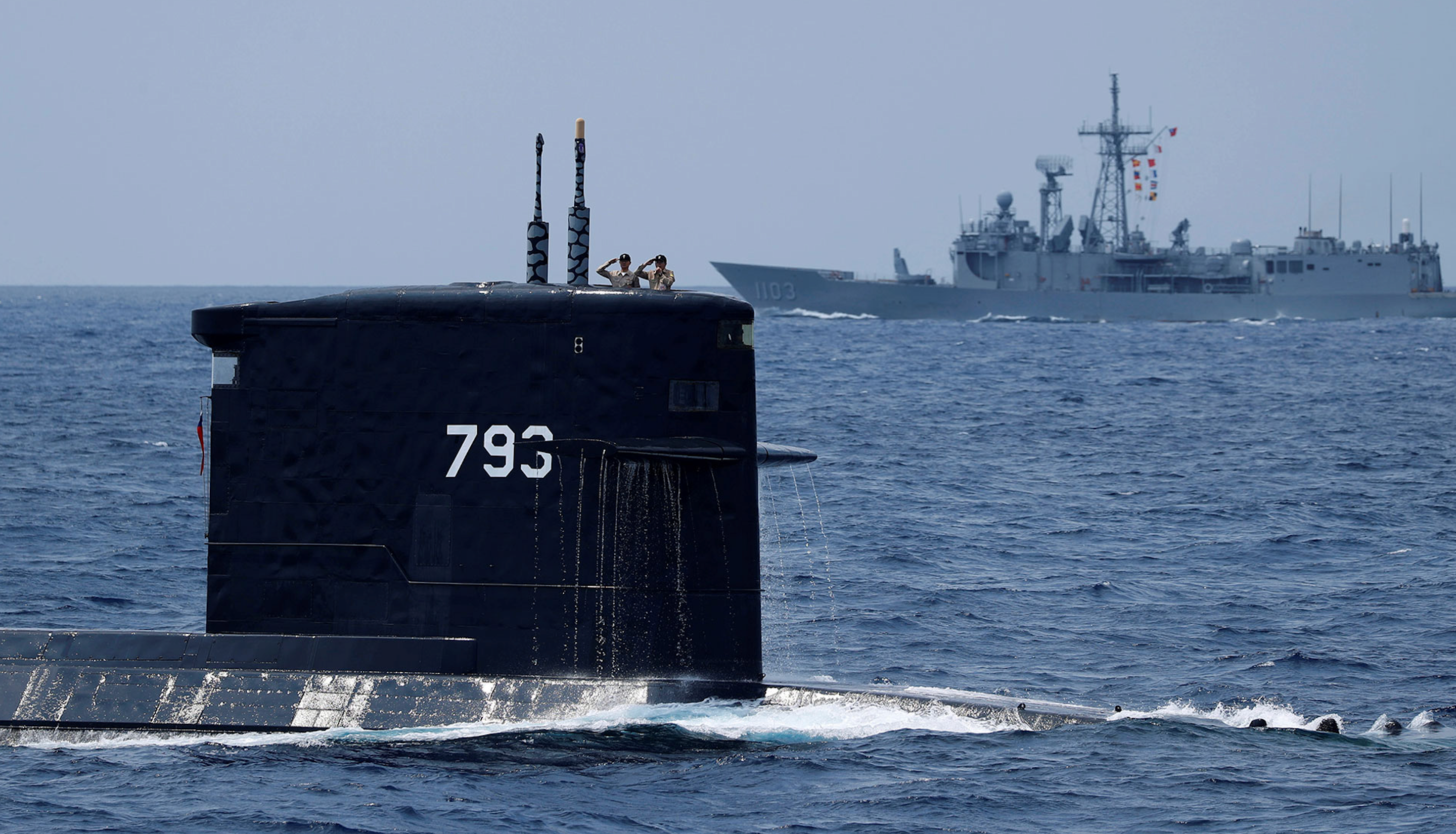 Taiwan expects to deploy two new submarines by 2027, security advisor says