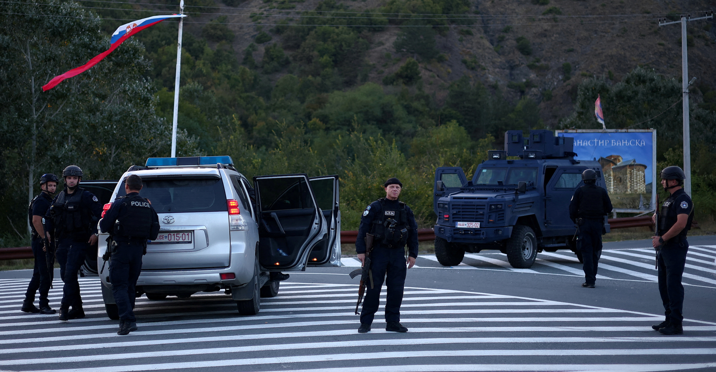 US working with Kosovo to investigate attackers' motives