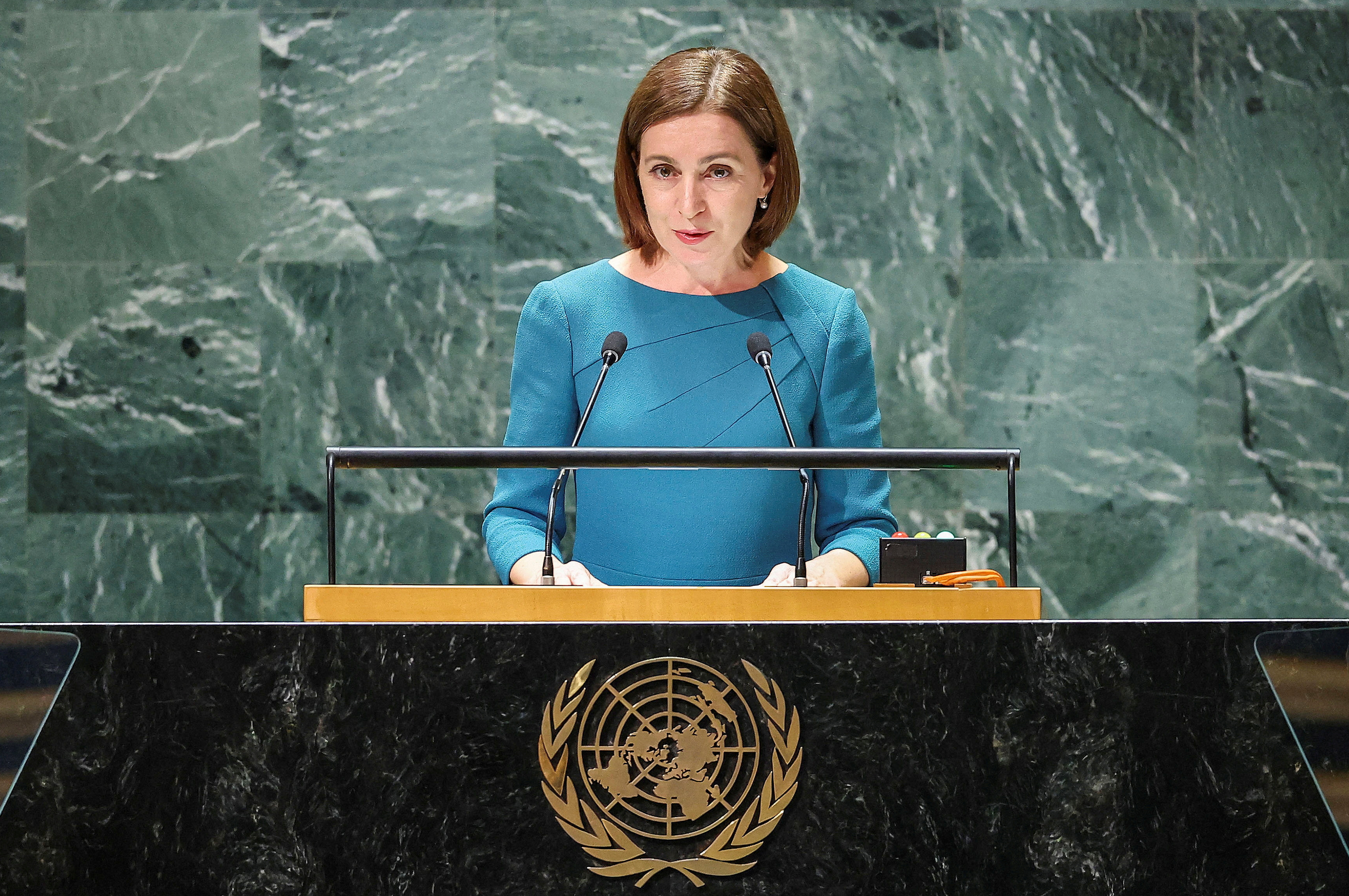 Moldovan president says Russia's Wagner boss plotted coup against her, FT reports