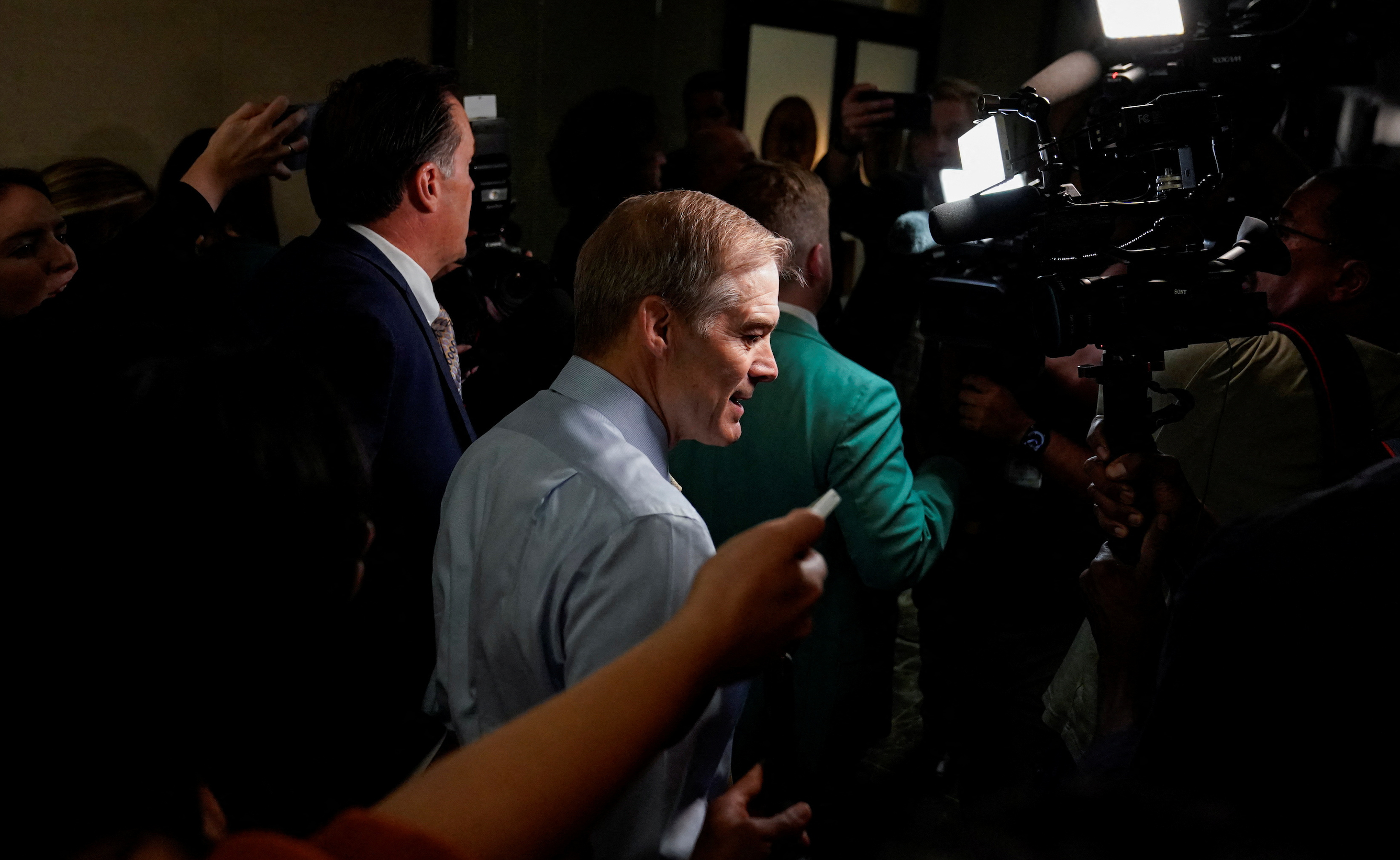 Republican Jim Jordan to push House speaker bid to floor vote