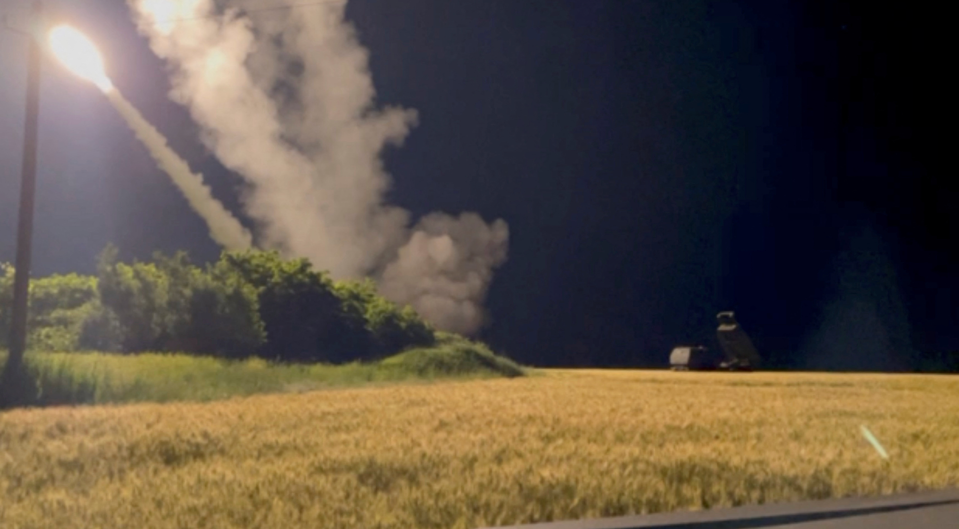Ukraine says it struck Russian airfield near Luhansk