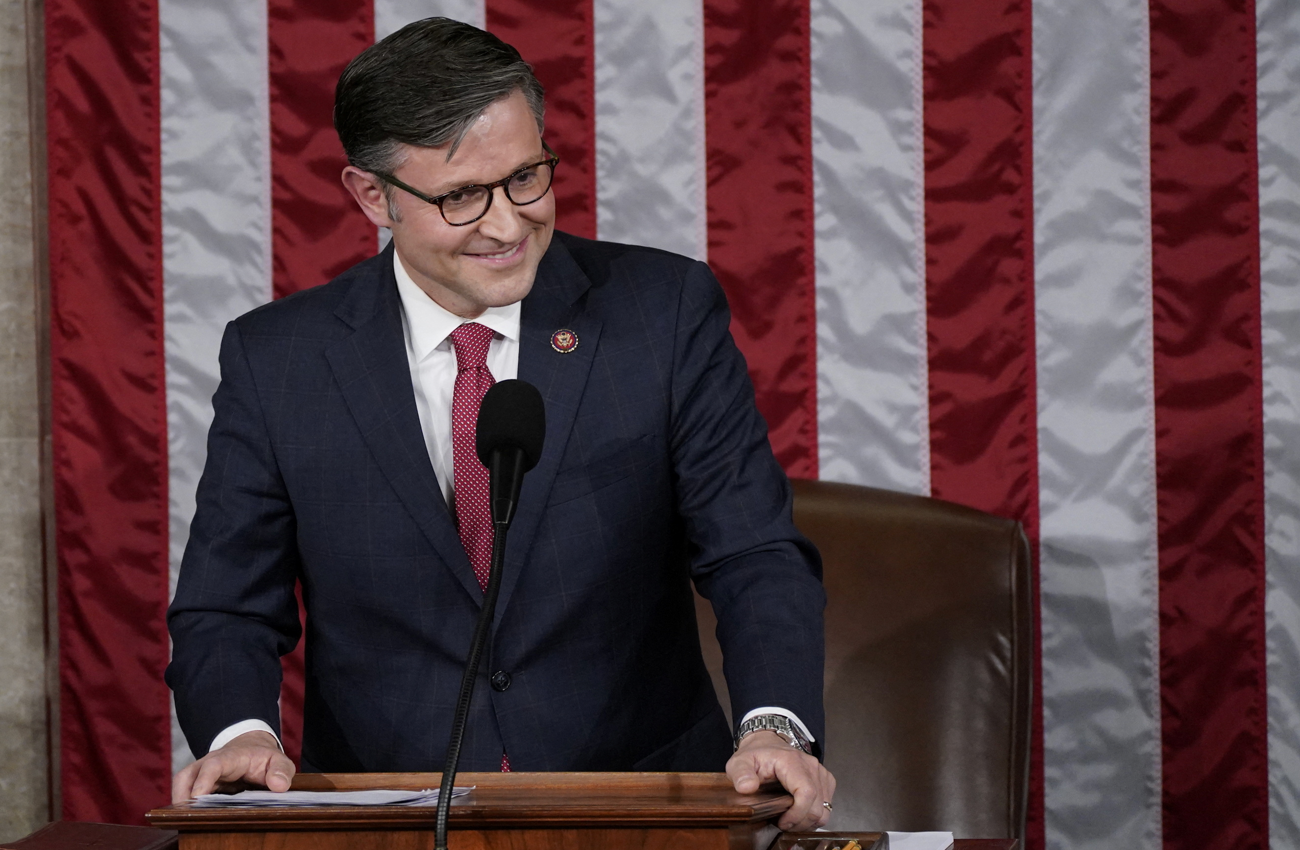 Republican Mike Johnson elected US House speaker, ending leadership vacuum