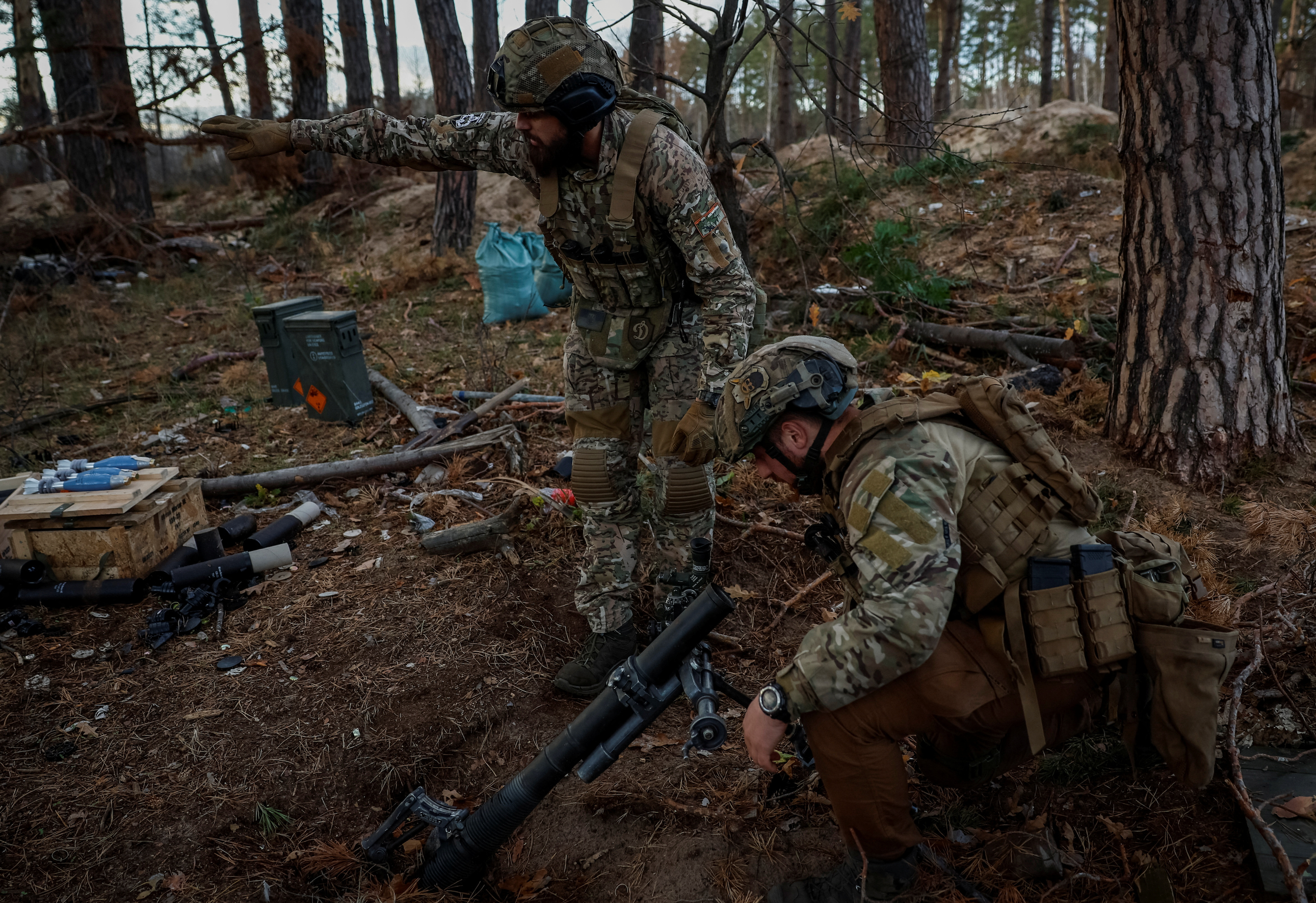 Ukrainian troops battle exhaustion as war drags into second winter