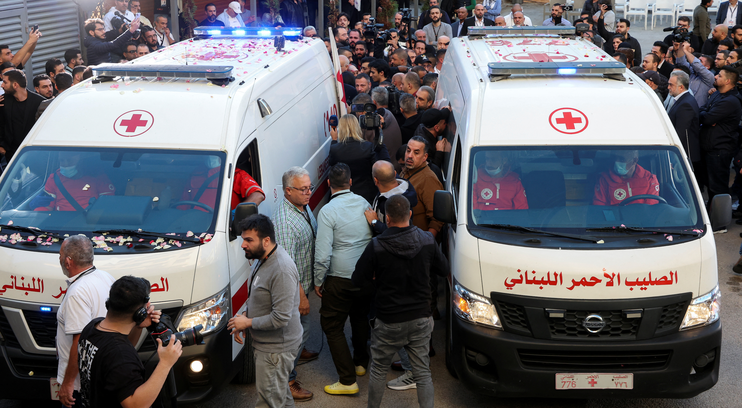 Israeli strike in Lebanon kills three, including two reporters, says PM