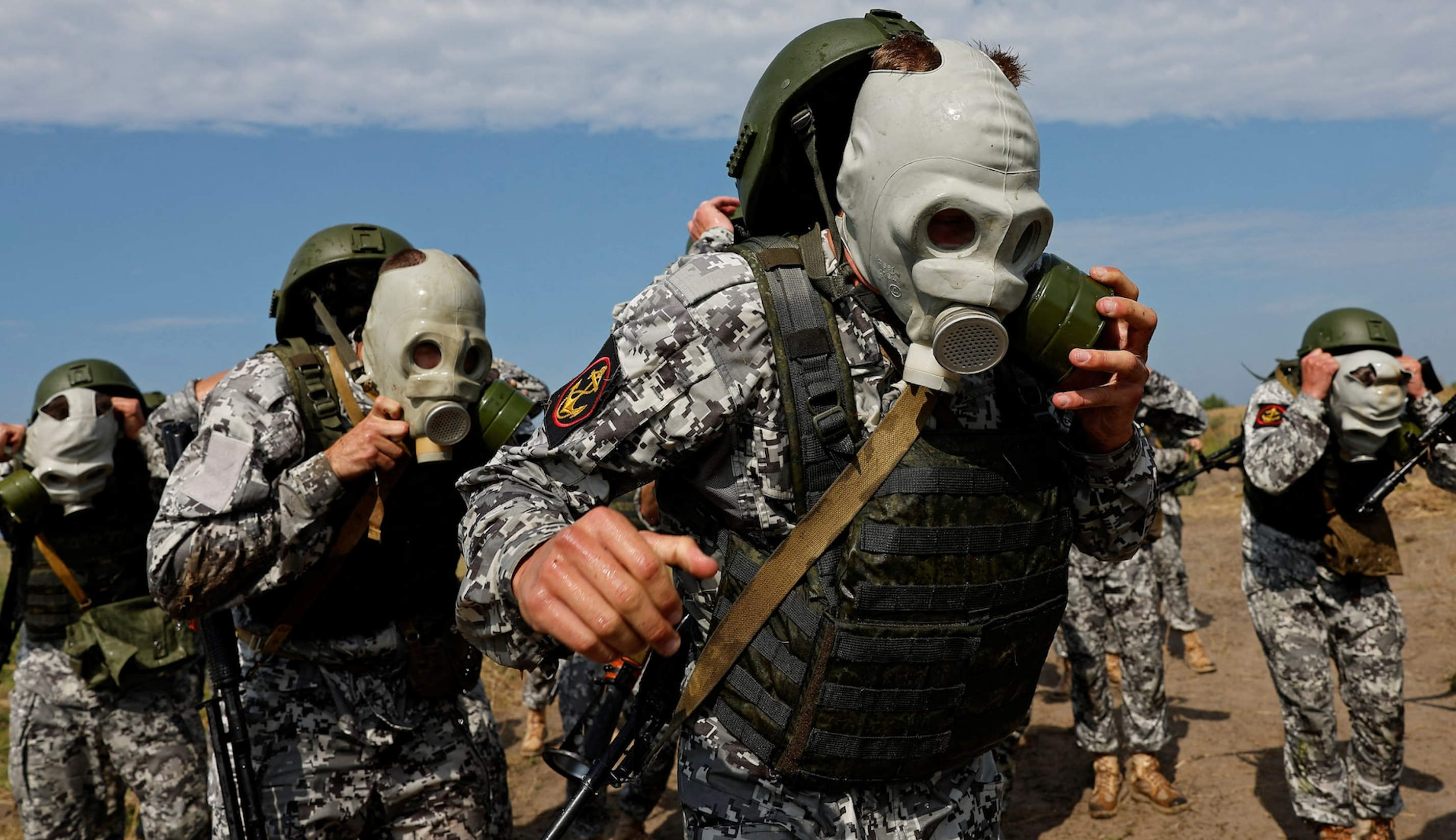 Ukraine says Russia steps up illegal use of tear gas to clear trenches