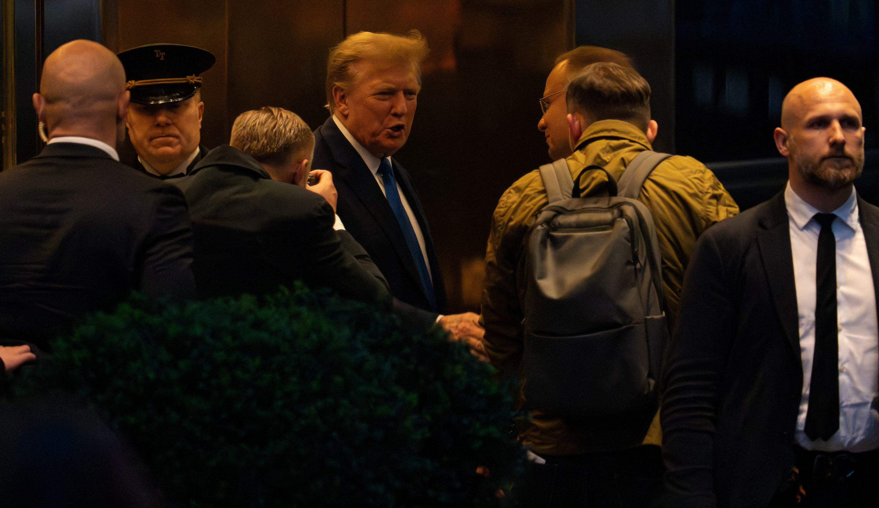 Polish president meets privately with Trump in New York