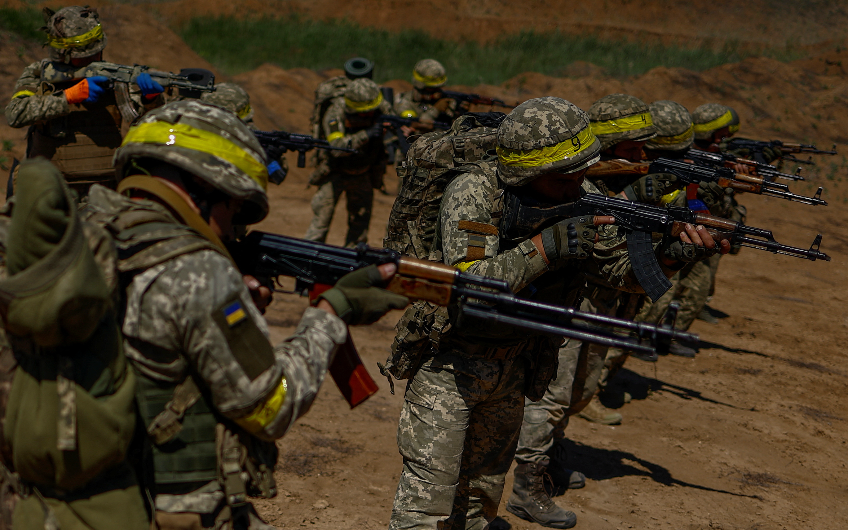 Ukraine controls 60% of Kharkiv border town after Russian attacks, Kyiv says