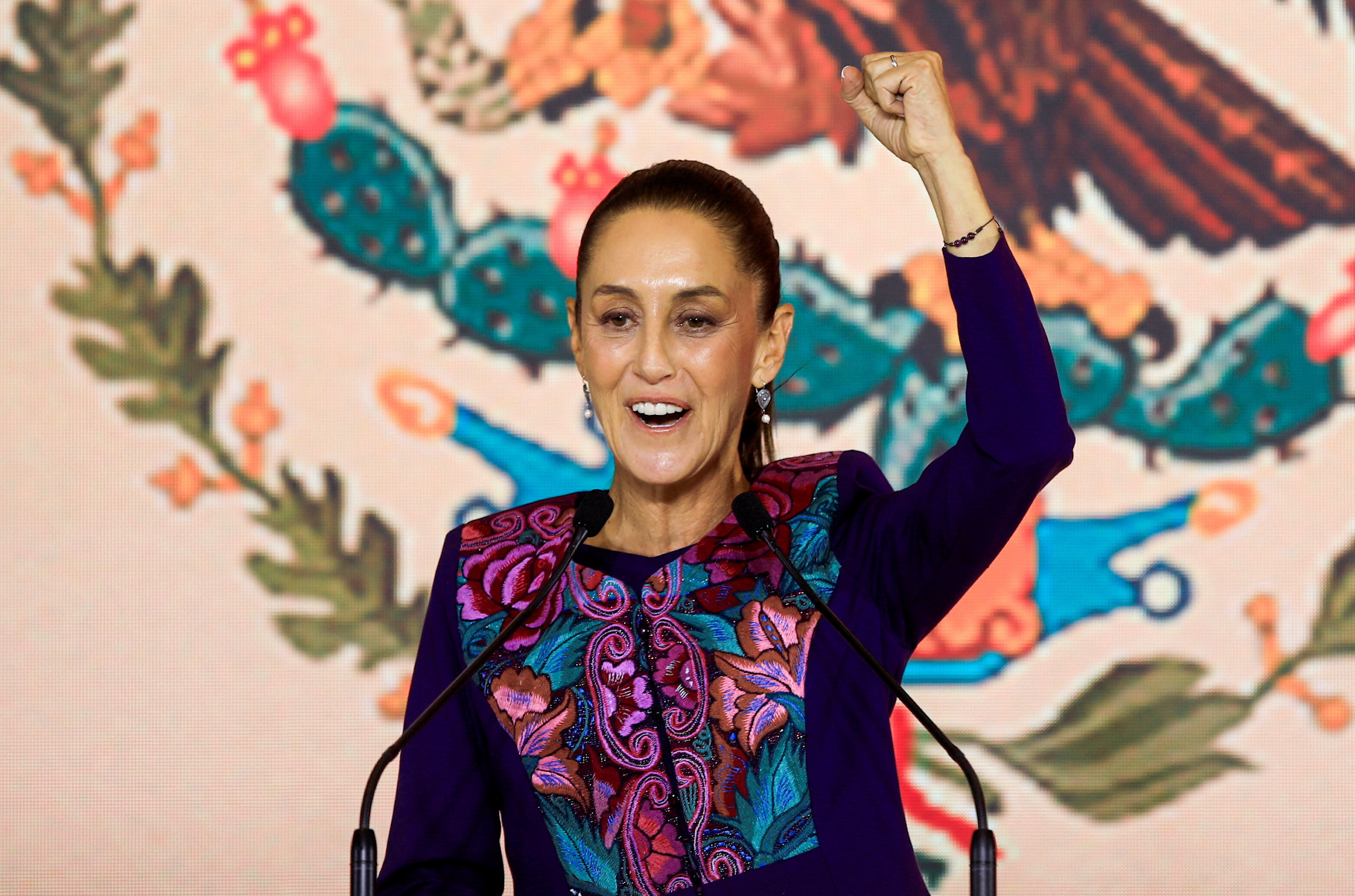 Mexico's Sheinbaum wins landslide to become country's first woman president