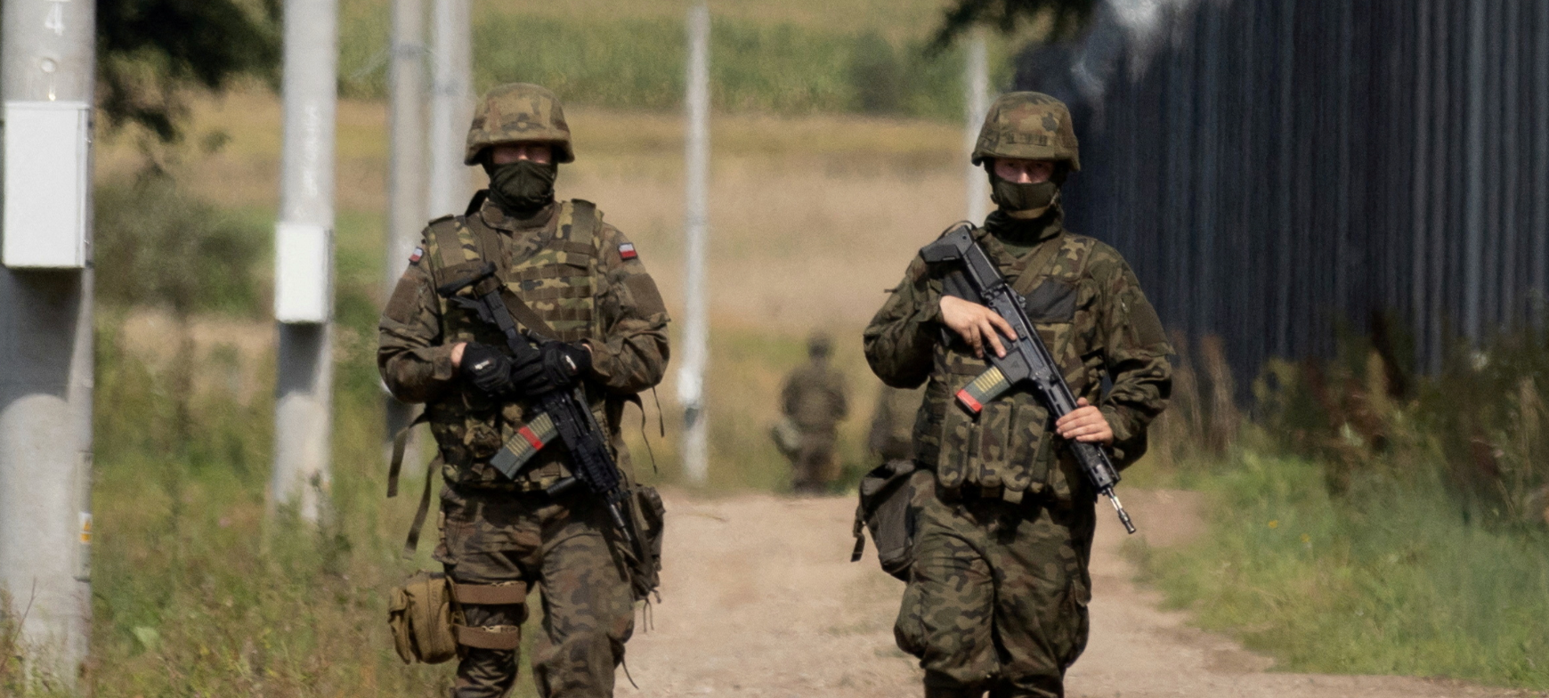 Polish soldier dies after being stabbed by migrants on border with Belarus