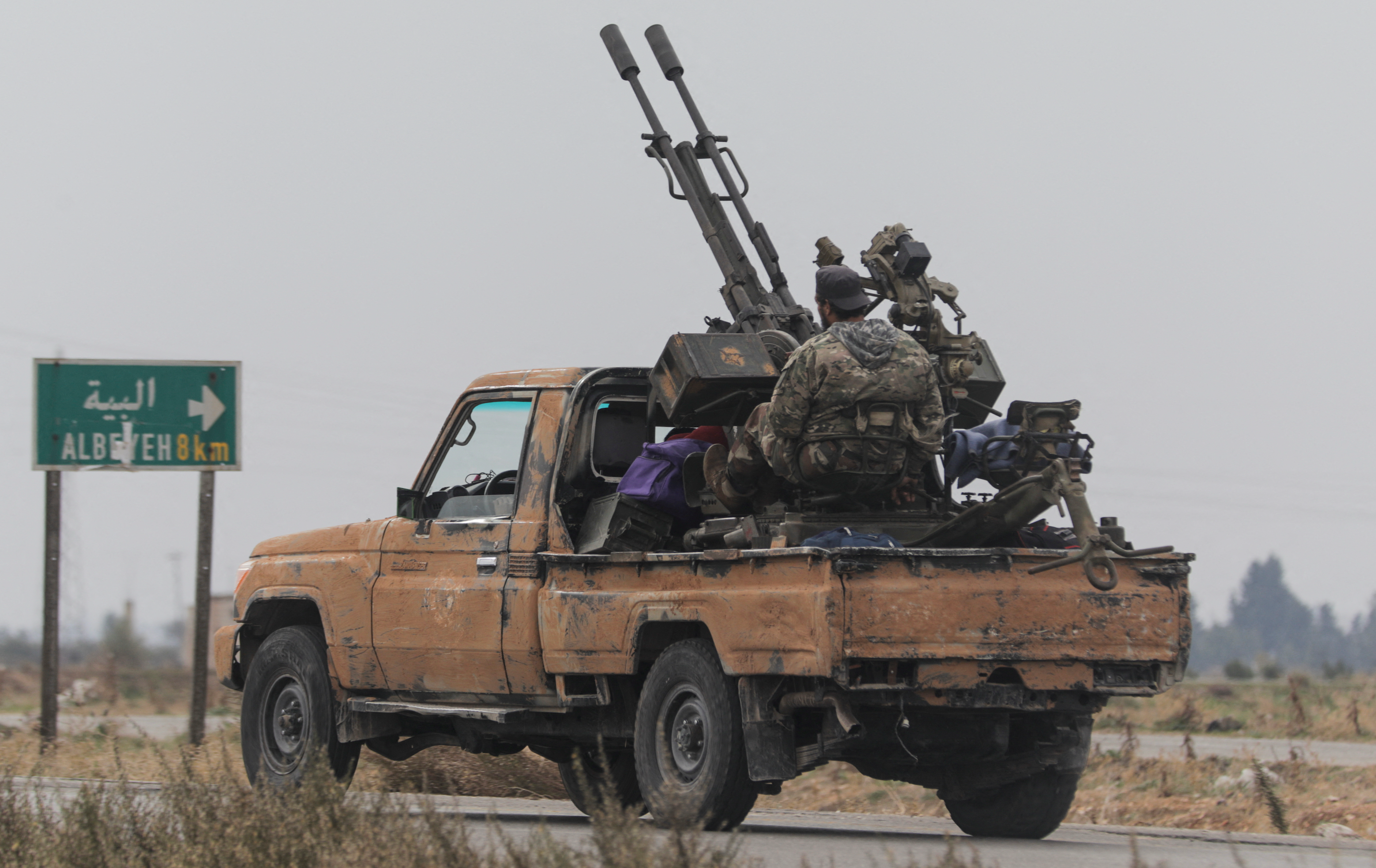 Turkish-backed rebels take north Syria town from US-backed SDF, Turkish source says