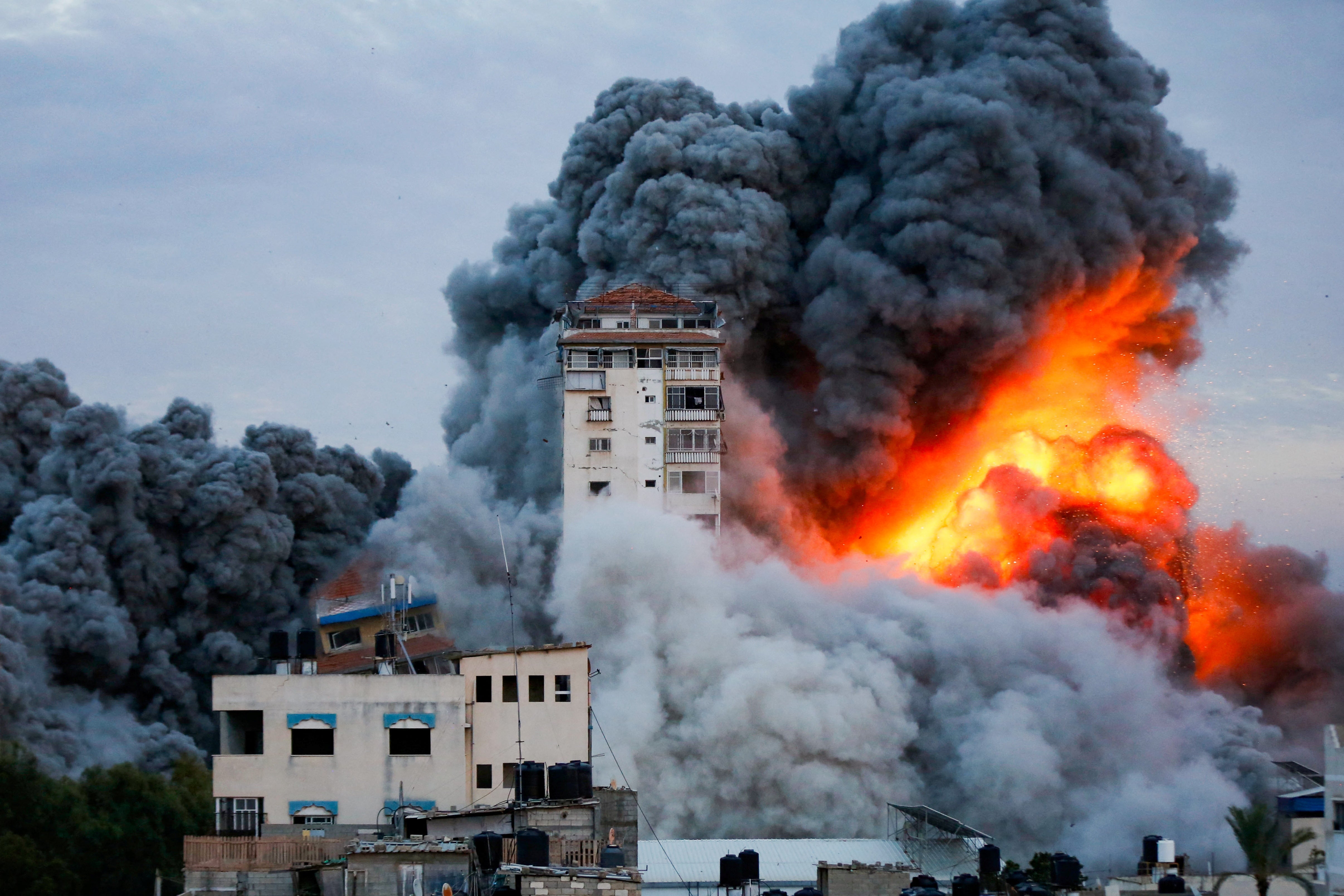Israeli strikes across Gaza kill 21 people, health authorities say