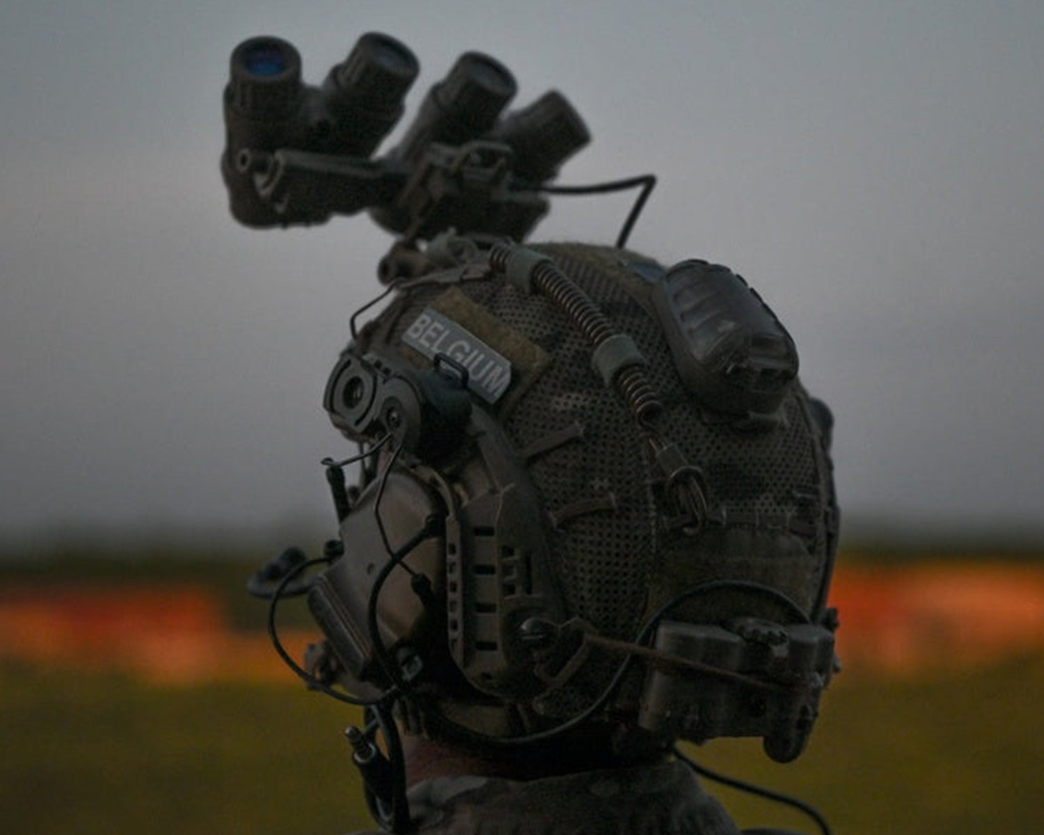 Three Belgian soldiers injured while training in Scotland
