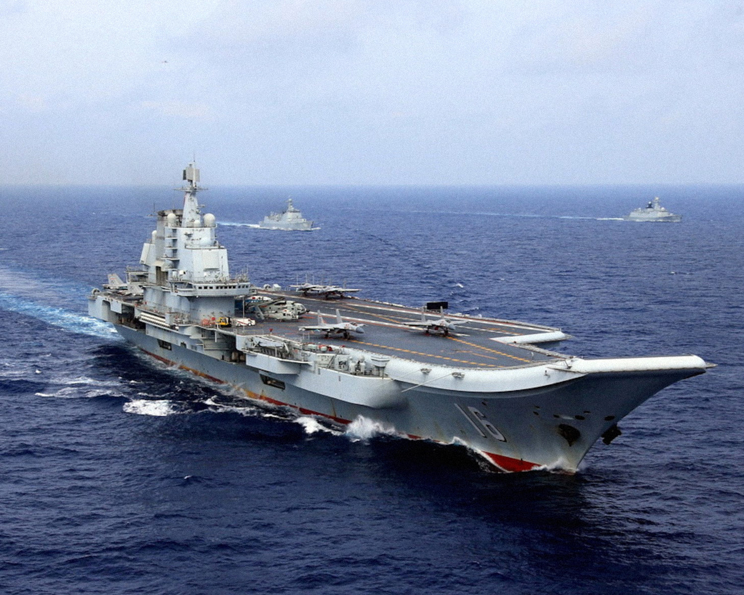 China's newest aircraft carrier transits Taiwan Strait ahead of possible commissioning