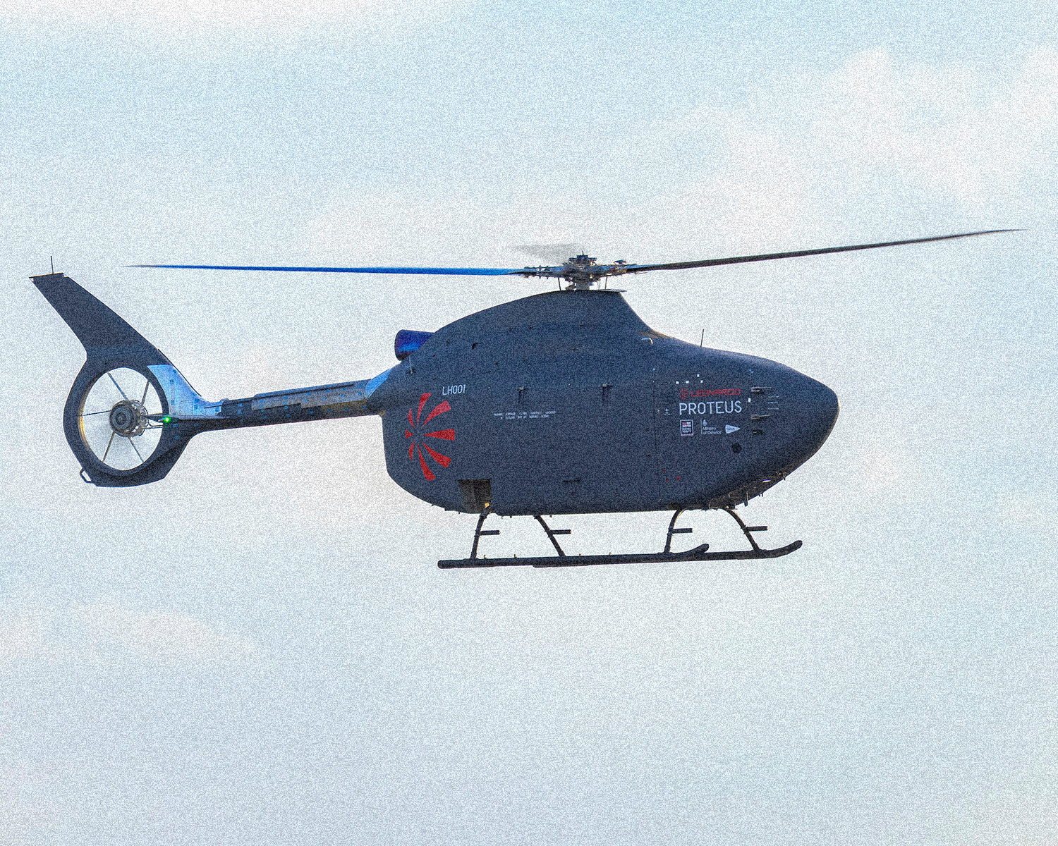 UK navy launches new autonomous helicopter drone