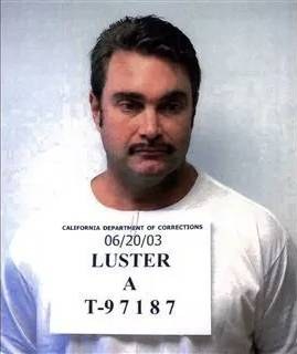 Andrew Luster, photographed by the California Department of Corrections in June 2003, was originally sentenced to 124 years in prison after being convicted of 86 felonies involving the drugging and sexual assault of three women. His sentence was later