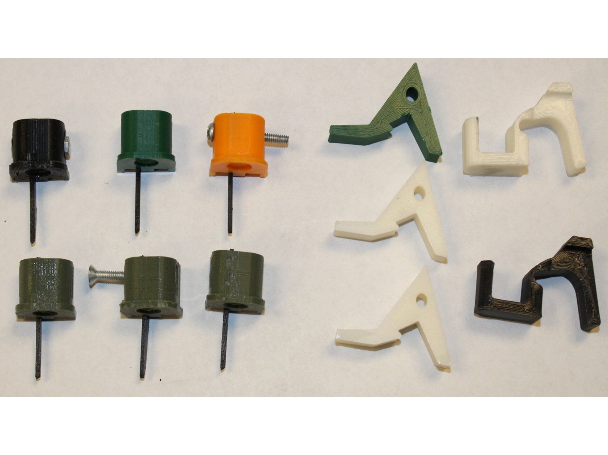 ATF/DOJ, Aug. 4, 2023; 1,961 × 1,470; Glock switches on left; actual conversion devices, though illustrative rather than evidence from this sealed case. The image is identified as a U.S. federal government