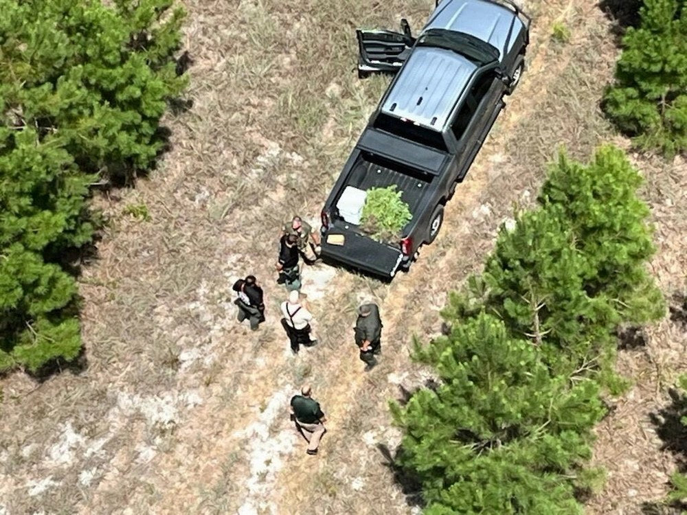 Georgia Army National Guard UH-72 crews assisted civilian law enforcement with aerial marijuana-eradication operations in Georgia during summer 2026. U.S. Army National Guard photo by Maj. Amanda Russell.
