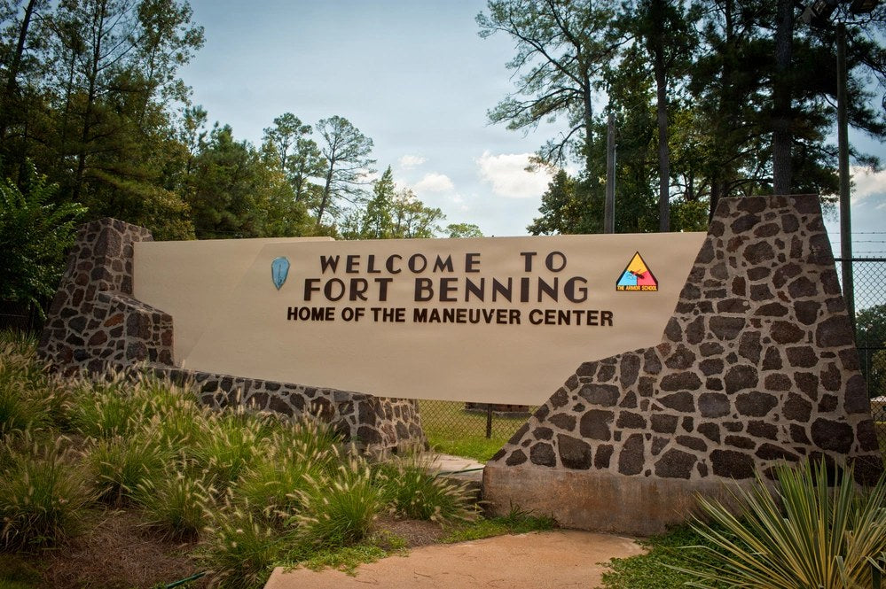 Fort Benning, Georgia, where former Army PV2 William B. Peterson III served before his 2009 administrative separation. A federal judge has ordered the Army Board for Correction of Military Records to reconsider whether Peterson should have been referred