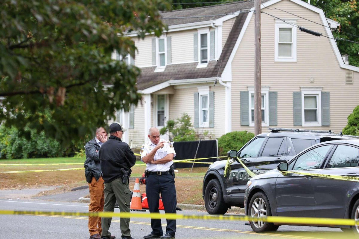 Police investigate the scene of a fatal officer-involved shooting in Bristol, Connecticut, on October 16, 2026. Authorities identified the man killed as 43-year-old Afghanistan War veteran Jakub Dziemaszkiewicz. (Photo: Jim Shannon / Hearst Connecticut