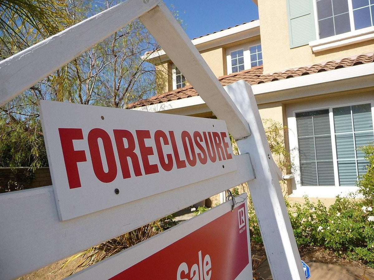 A foreclosure-related residential property is pictured in an archival 2008 photograph. New VA data obtained by NPR show that more than 15,000 veterans received mortgage modifications that increased their monthly payments by at least $150 after the VA