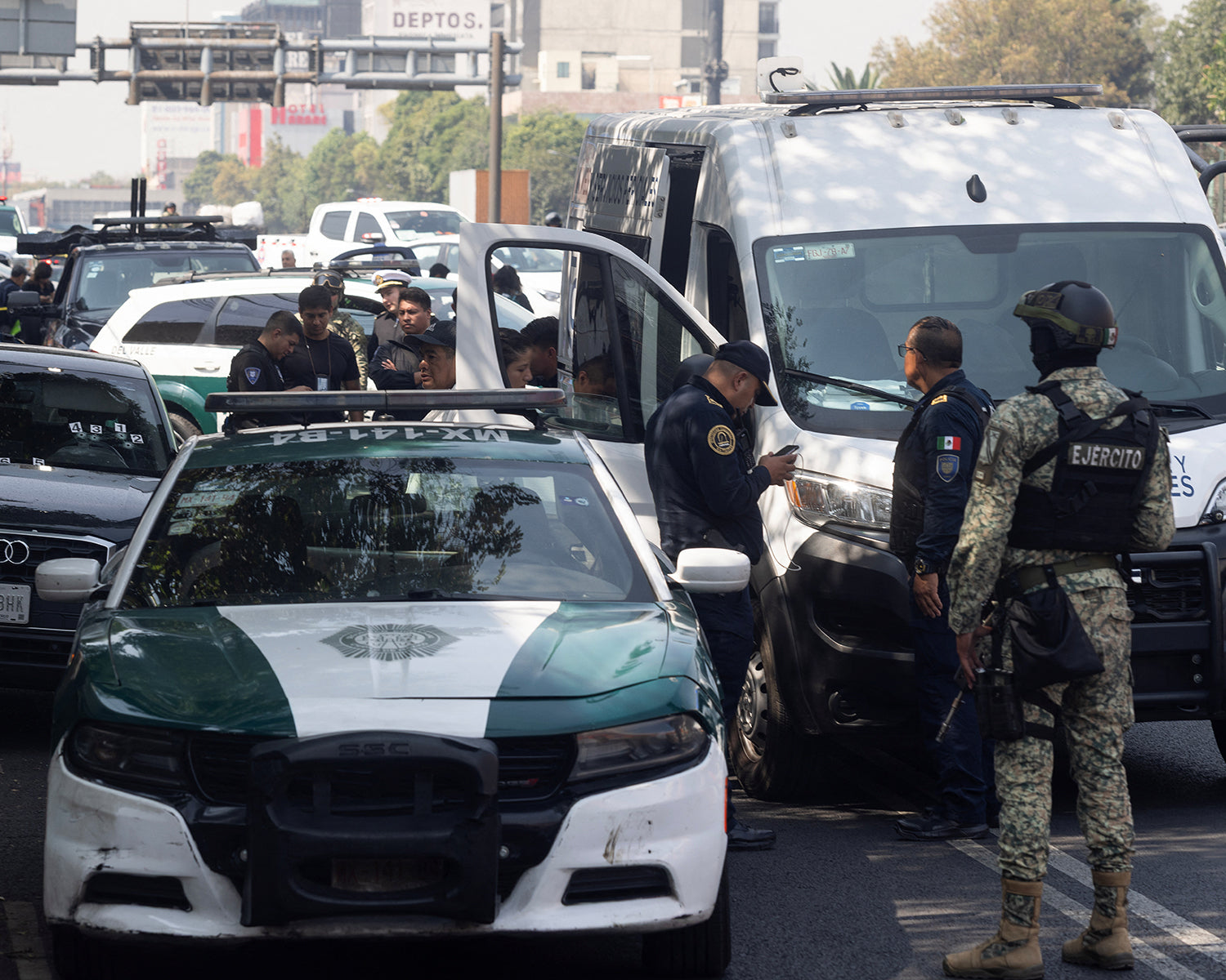 Two top aides to Mexico City mayor shot dead by motorbike killers