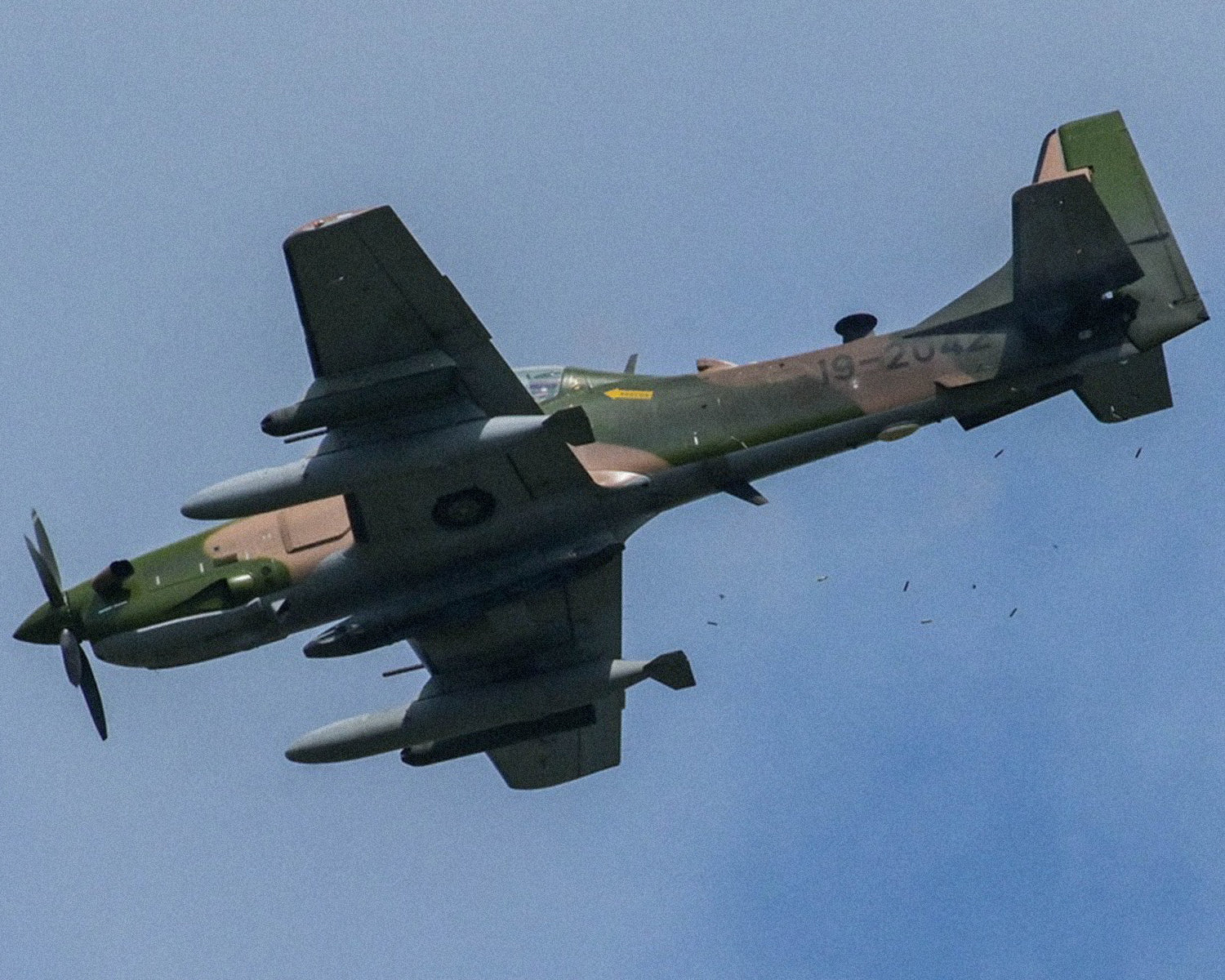 Nigerian Air Force says it killed at least 35 Islamist fighters near Cameroon border
