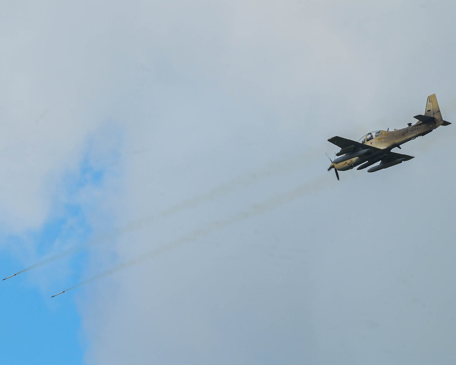 At least 20 killed in airstrike on militia group, Nigeria air force says