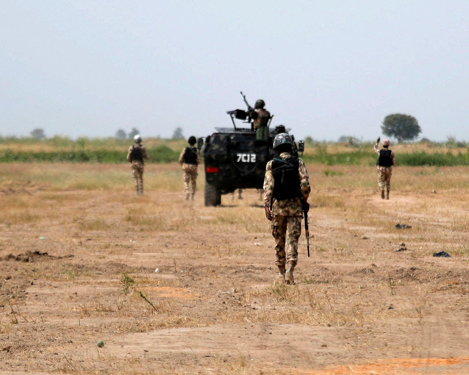 At least 20,000 flee insurgency-hit town in Nigeria, governor says