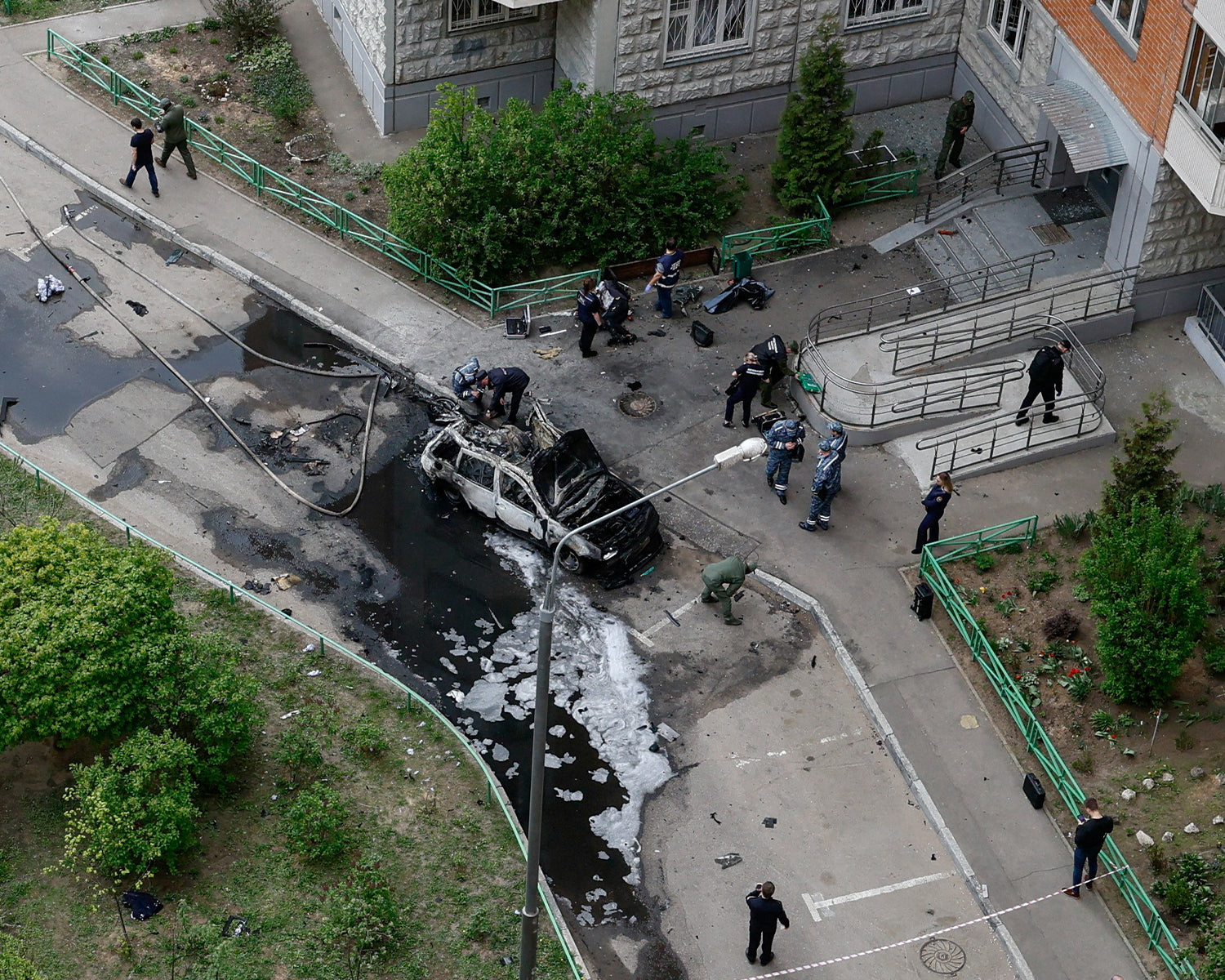 Senior Russian military officer killed in car blast near Moscow