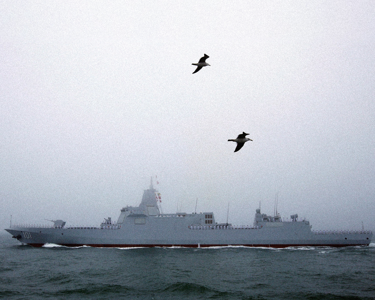 Chinese navy brushes past Okinawa islands amid tension with Japan