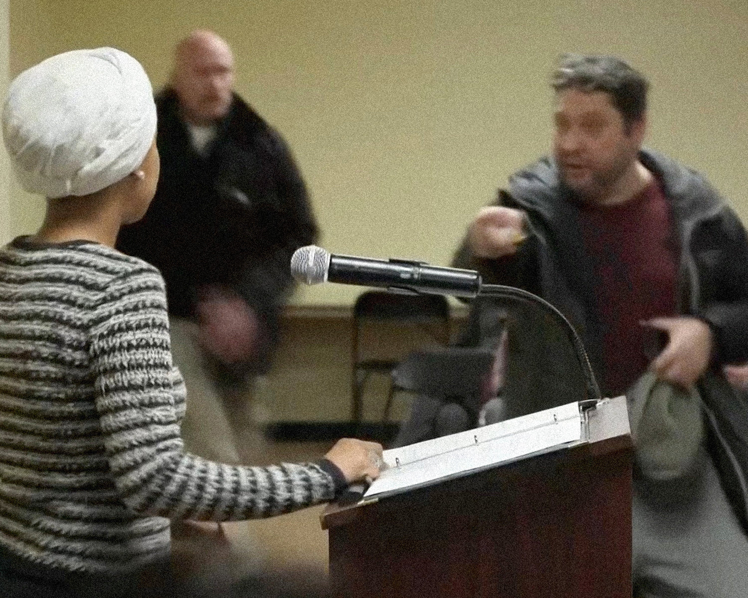Man sprays US lawmaker Ilhan Omar with liquid, disrupting Minnesota event
