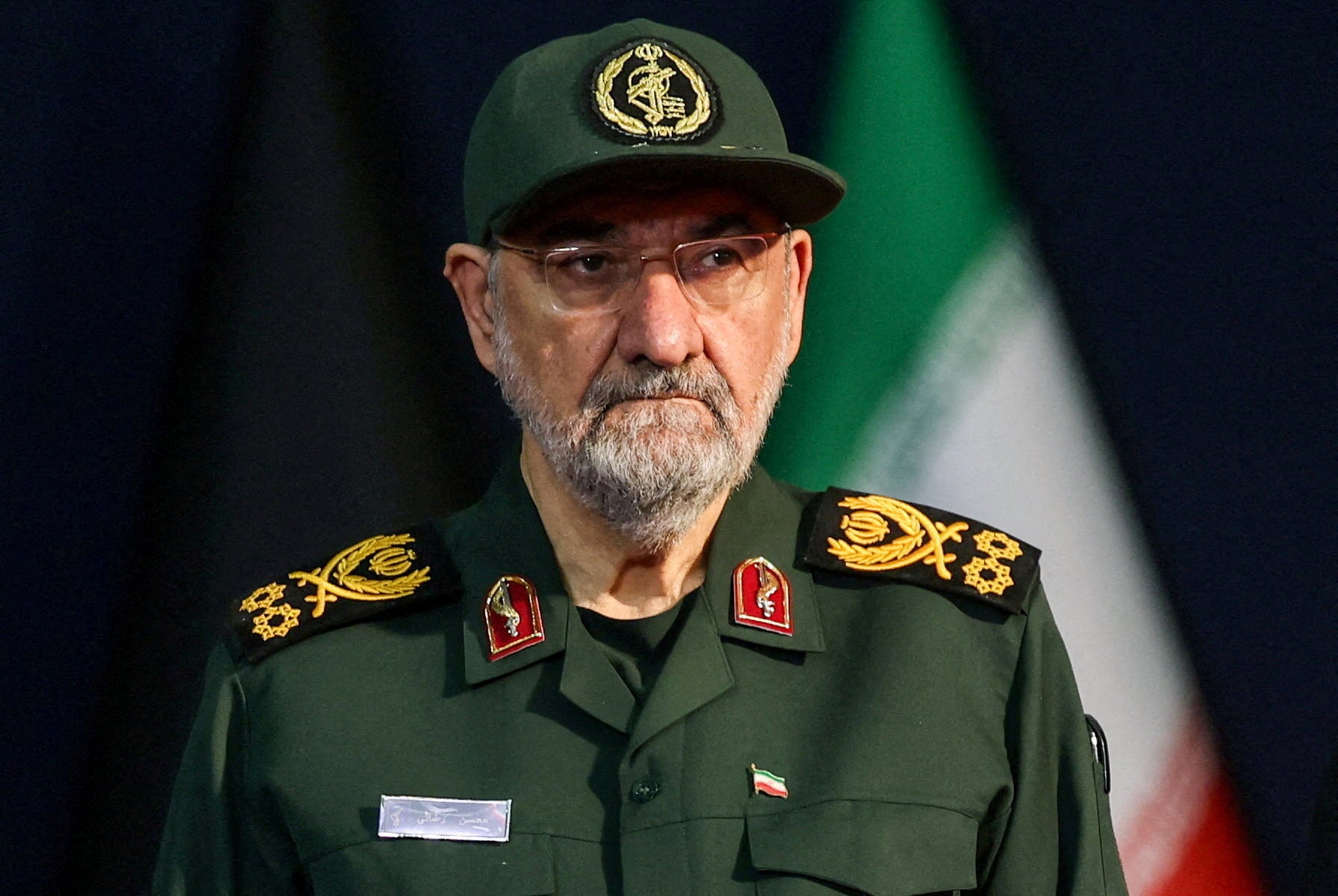 FILE PHOTO: Adviser to Iran's supreme leader Mohsen Rezaei attends a farewell ceremony for Iran's late Supreme Leader Ayatollah Ali Khamenei, who was killed on February 28 during Israeli and U.S. airstrikes on Iran, for international delegates at the