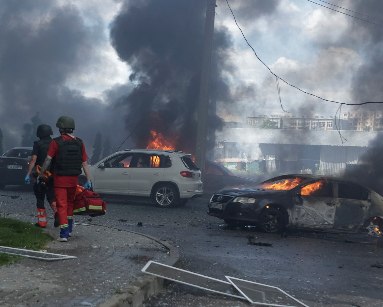 Russian strikes in east Ukraine kill two civilians, wound 33 more