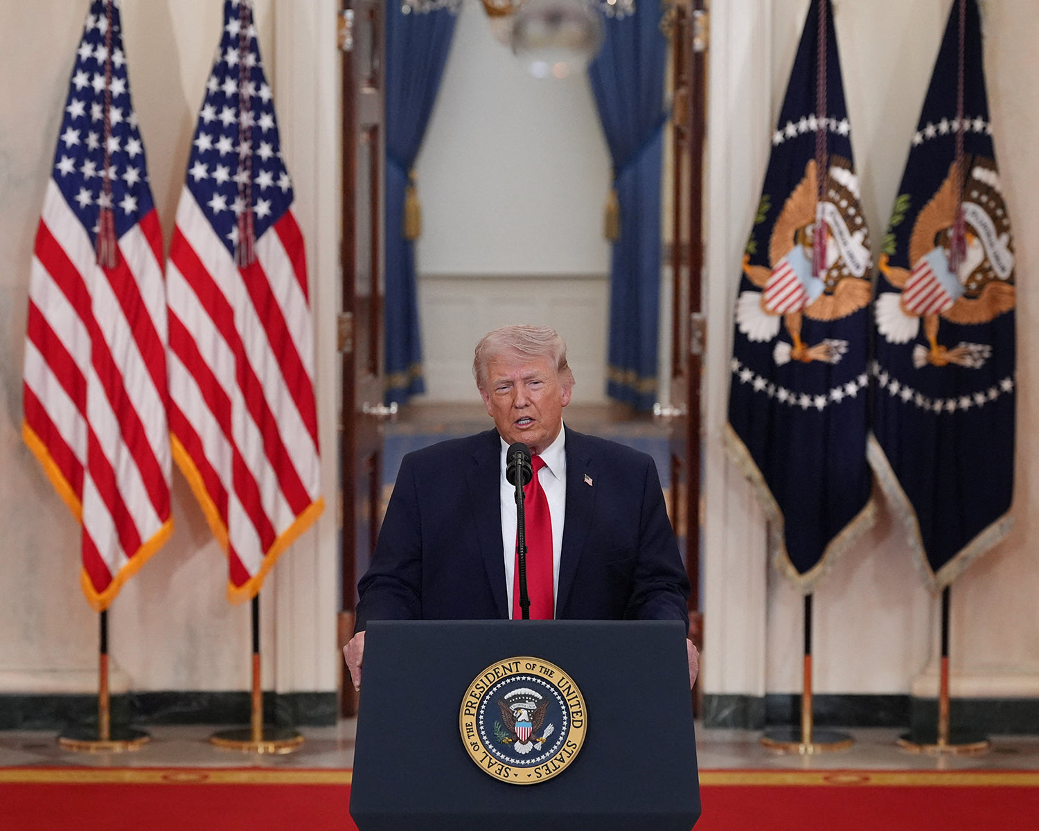 In national address, Trump vows to hit Iran “extremely hard” in coming weeks