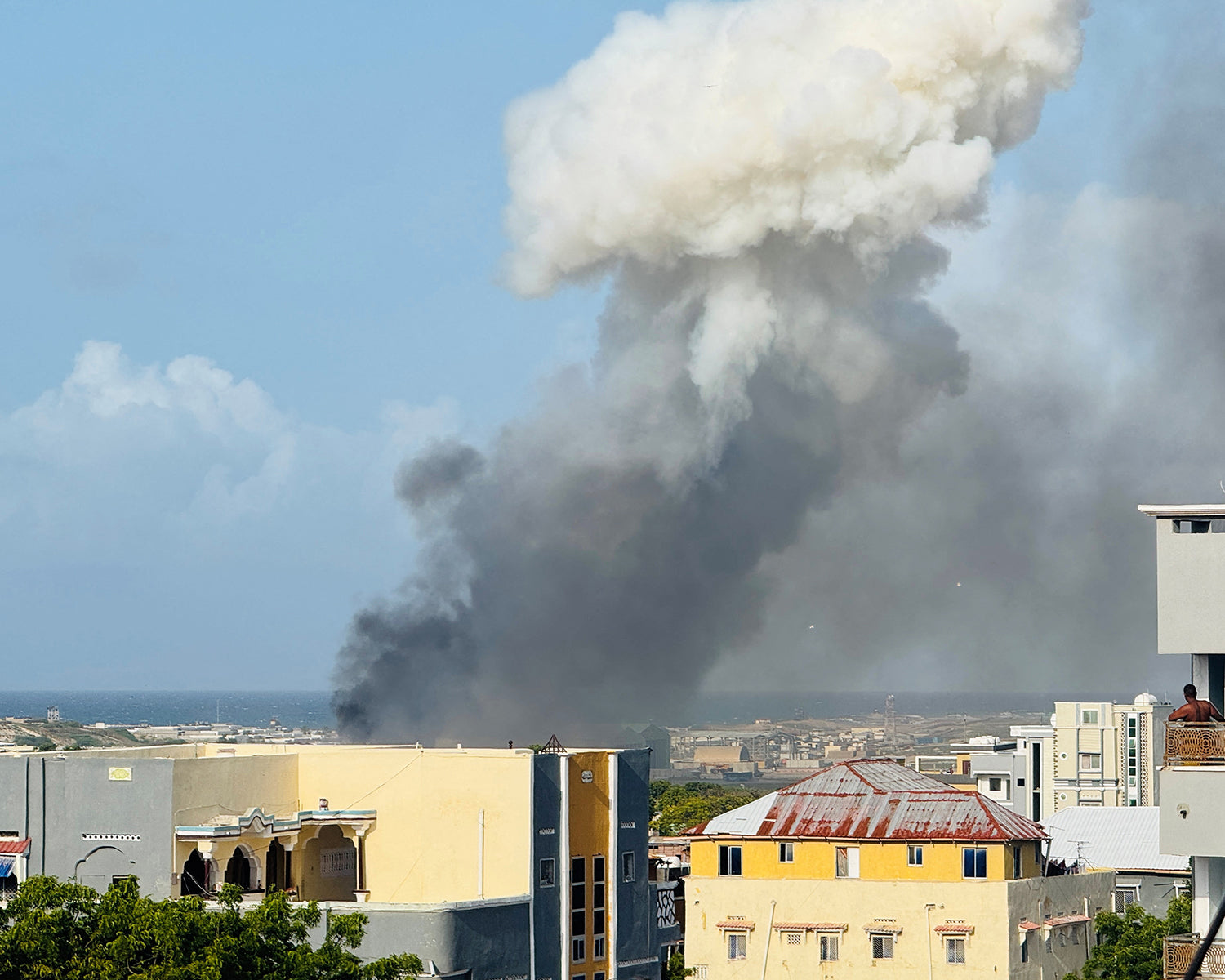 Ugandan military helicopter crashes at Somalia's Mogadishu airport, five dead