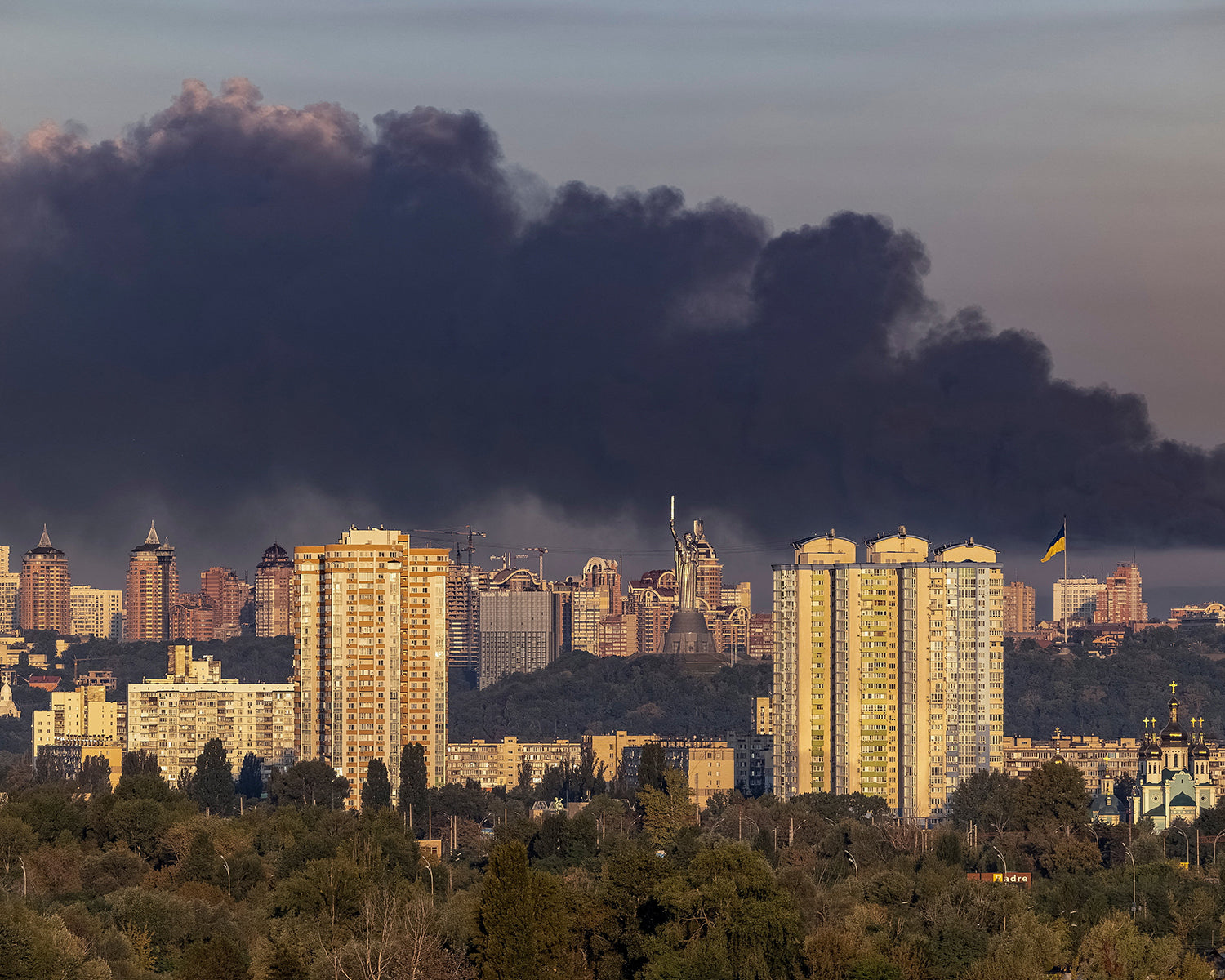 Russia hits Ukraine with biggest air attack of war