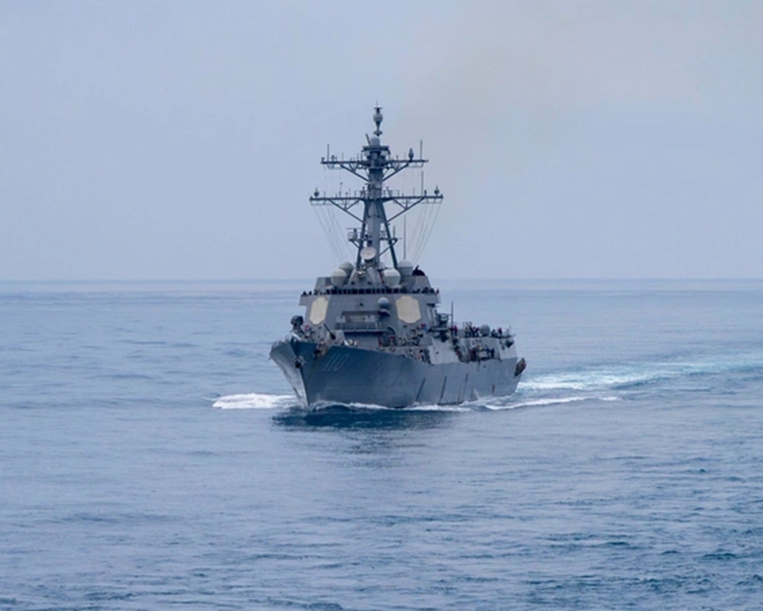 China military says it monitored US warship in Taiwan Strait